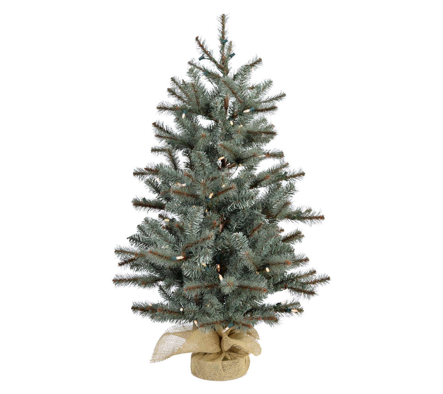 Fraser Hill Farm 3 Ft. Heritage Pine ArtificialTree with Burl