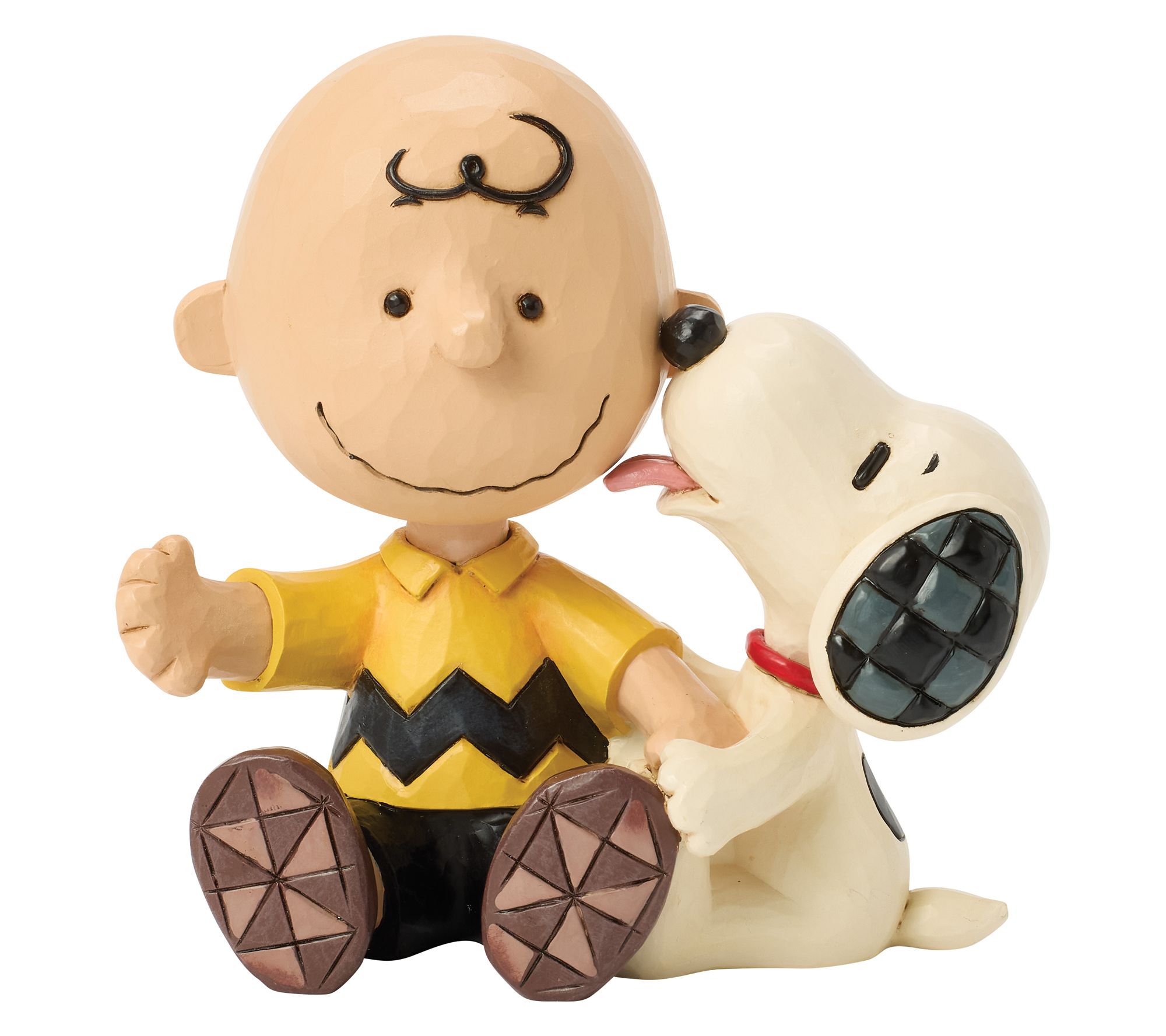Peanuts by Jim Shore Charlie Brown with SnoopyFigurine 4.3in