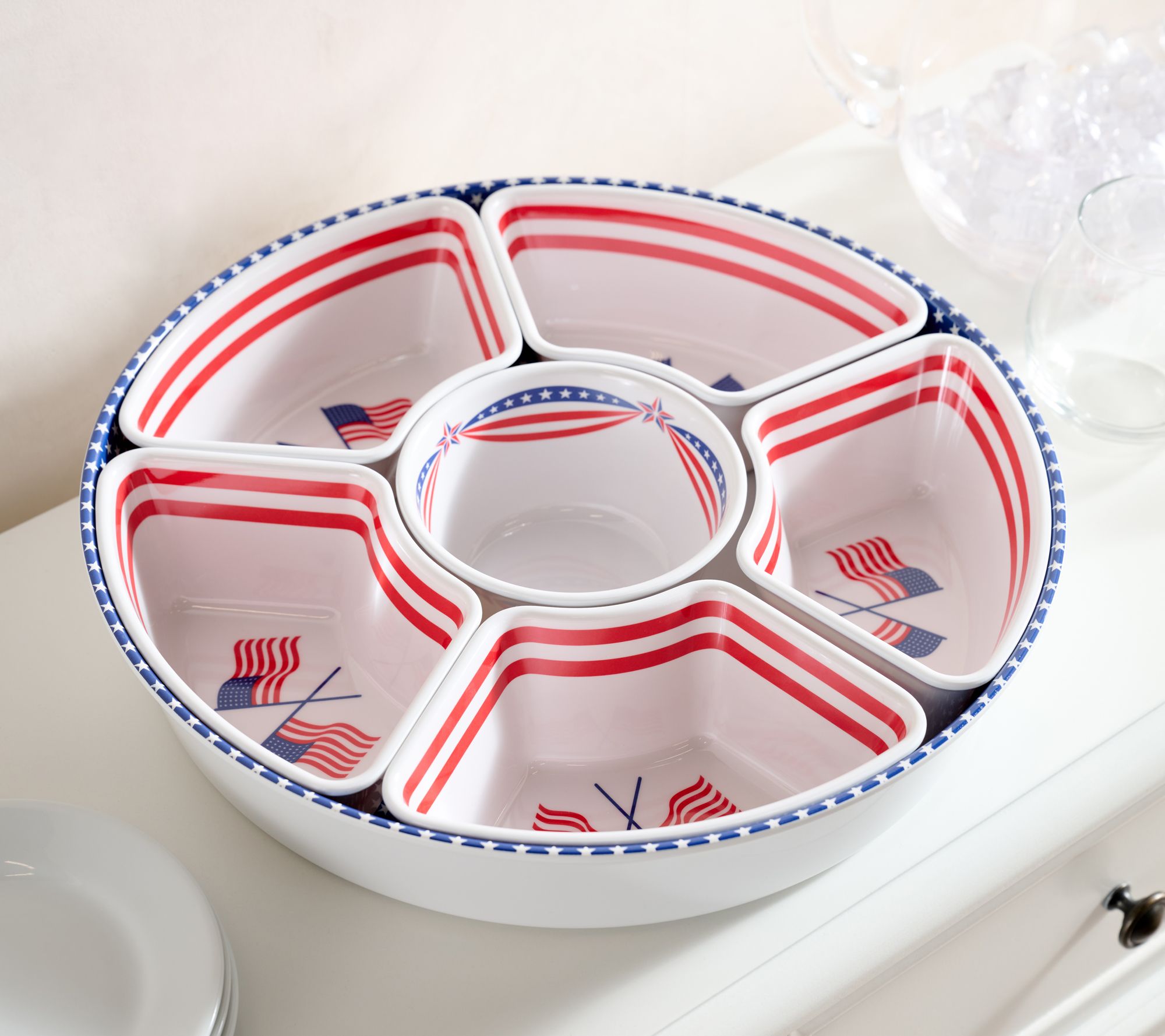 Home Reflections Americana Chip and Dip