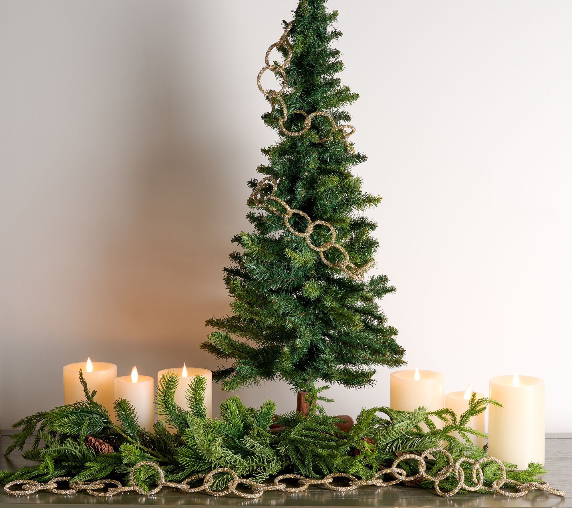 Set of 2 4' Chain Link Garlands by Valerie