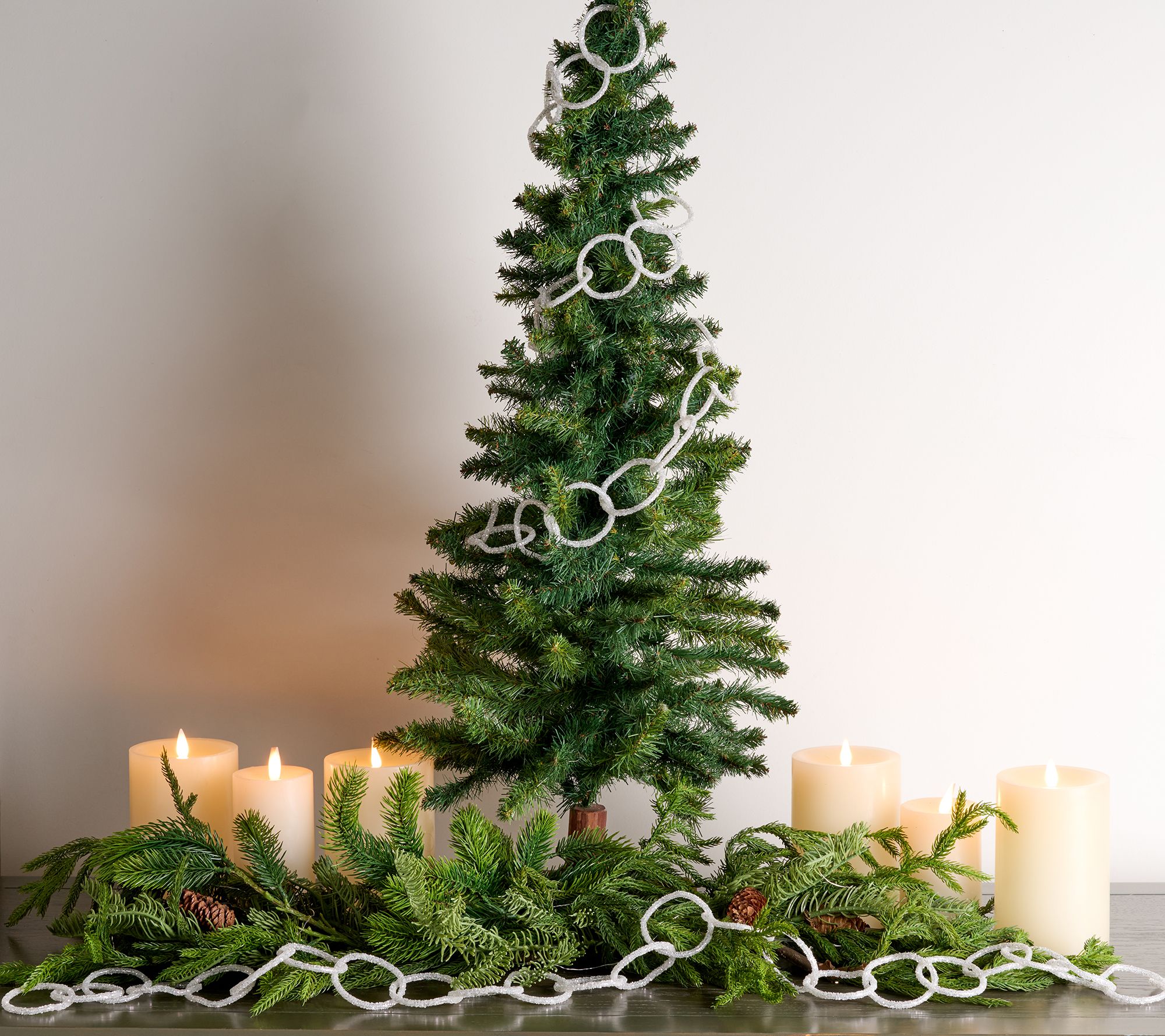 Set of 2 4' Chain Link Garlands by Valerie