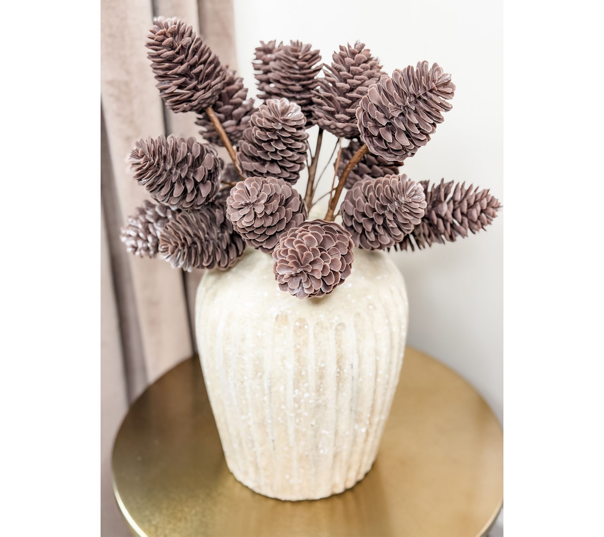 Simply Stunning Set of 3 Ponderosa Pinecones by Janine Graff