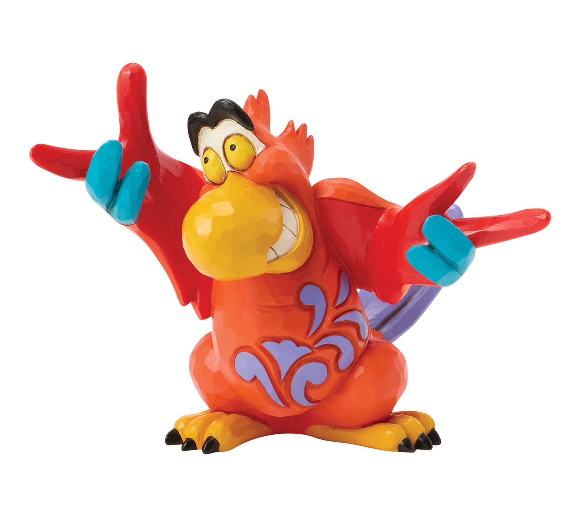 Jim Shore Disney Traditions Iago Mini Figurine 3.2in H