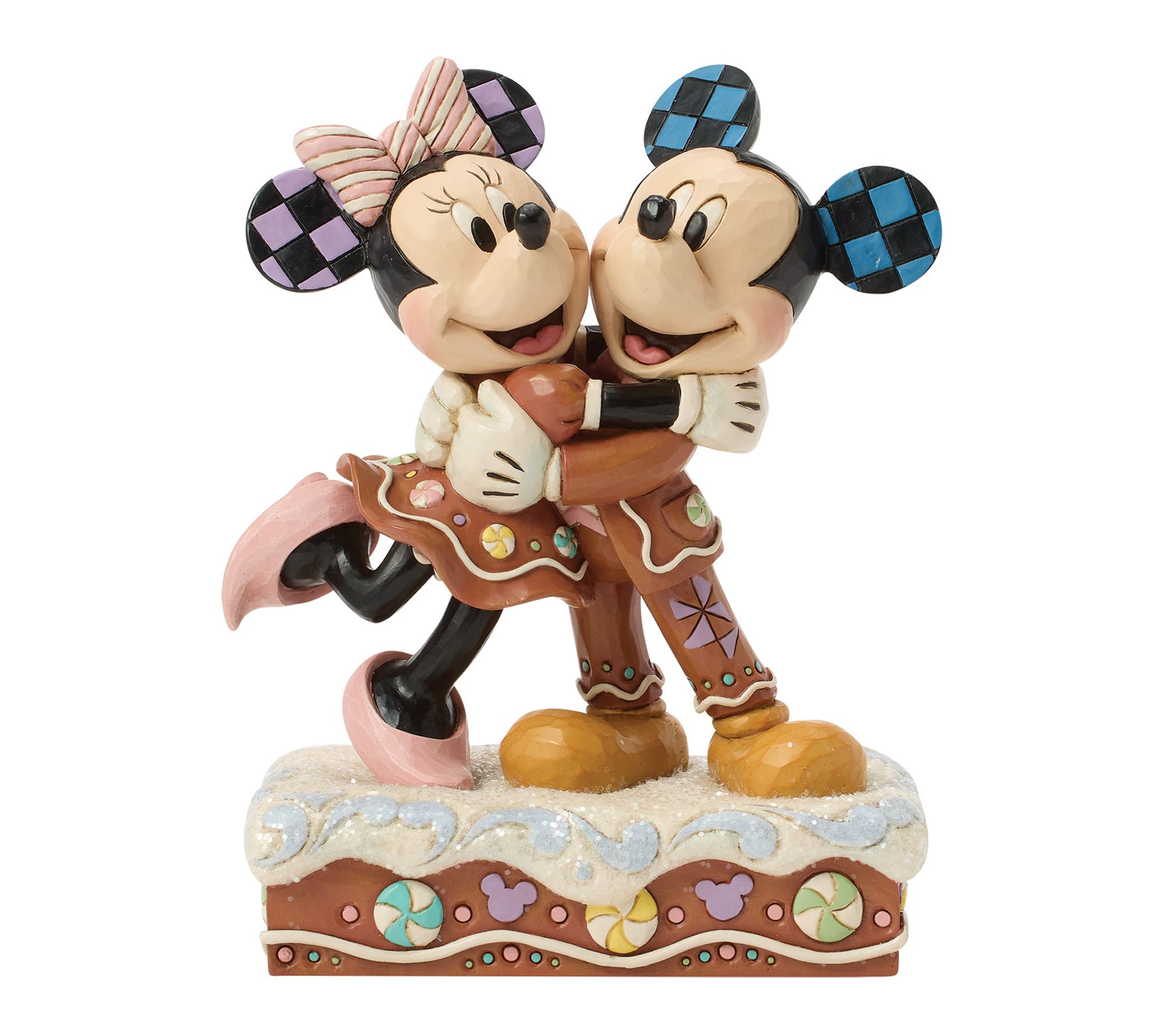 Jim Shore Disney Traditions Mickey and Minnie Gingerbread
