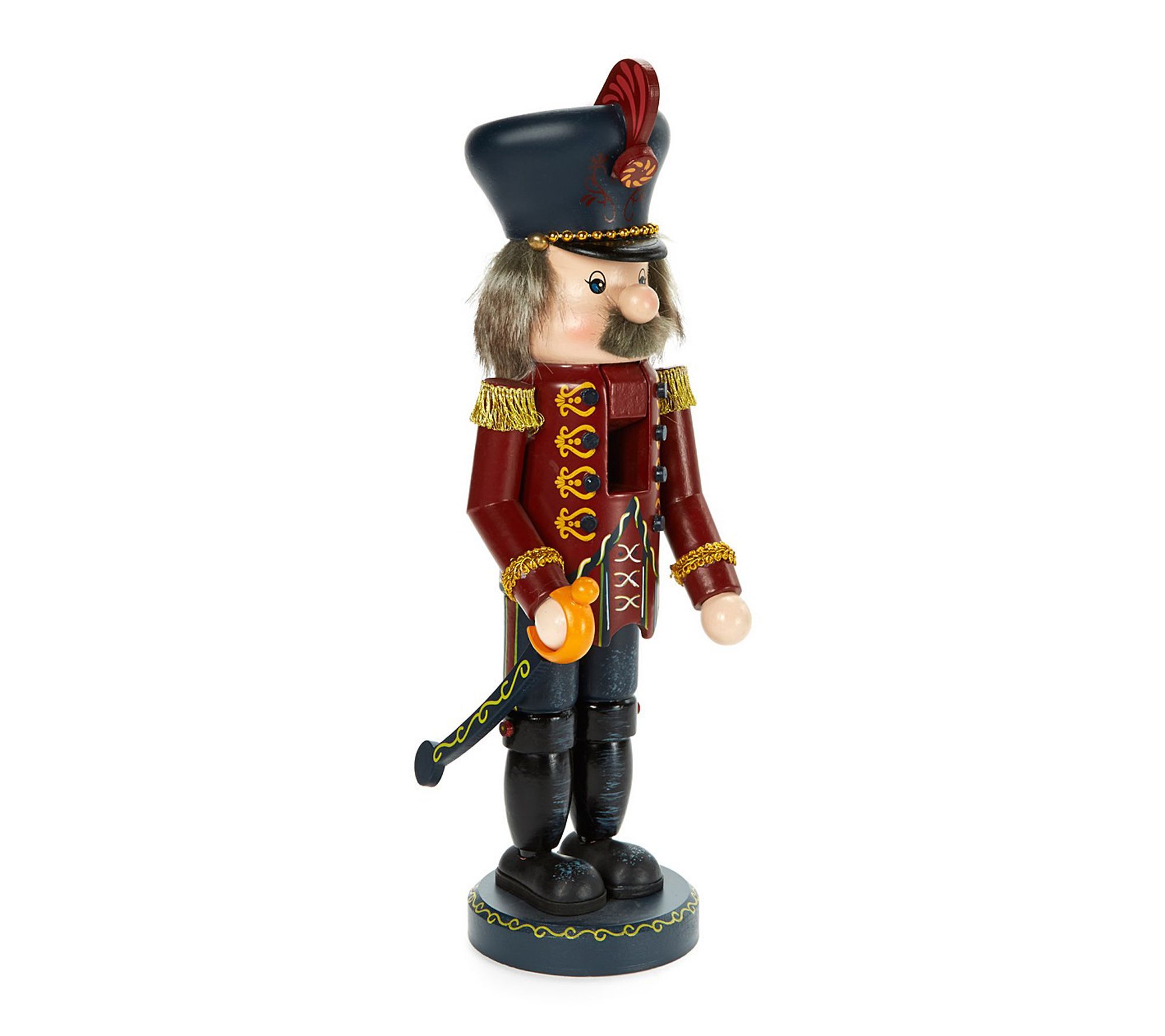The Whitehurst Co. Wooden Soldier Nutcracker, 13" tall