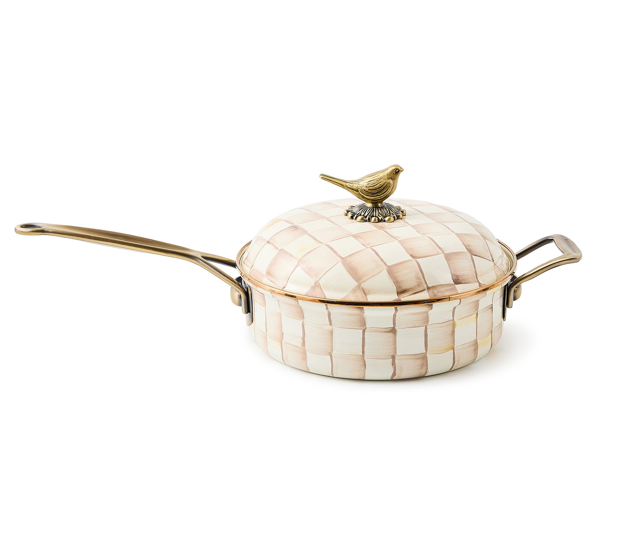 MacKenzie -Childs Check 3 Qt. Saute Pan