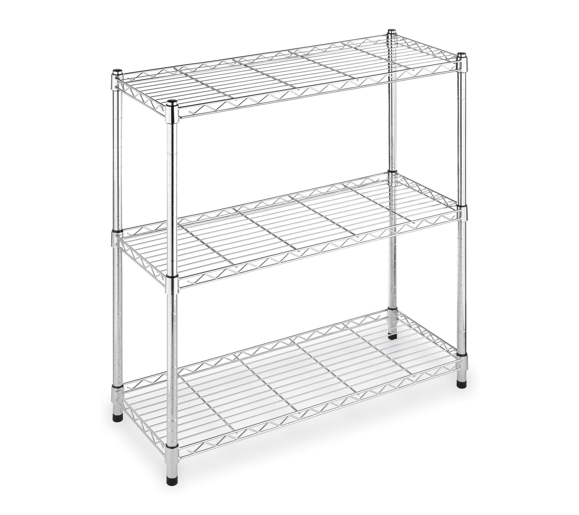 Whitmor Supreme 3-Tier Shelving with 350 LB Weight Capacity