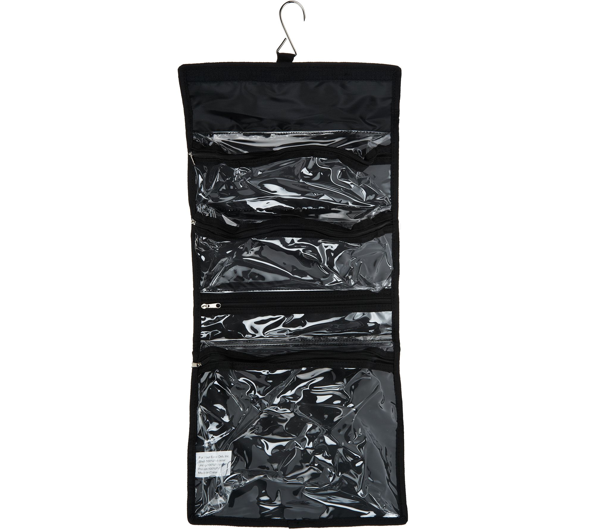 Set of 4 Travel Organizers with Tote Bag by Lori Greiner