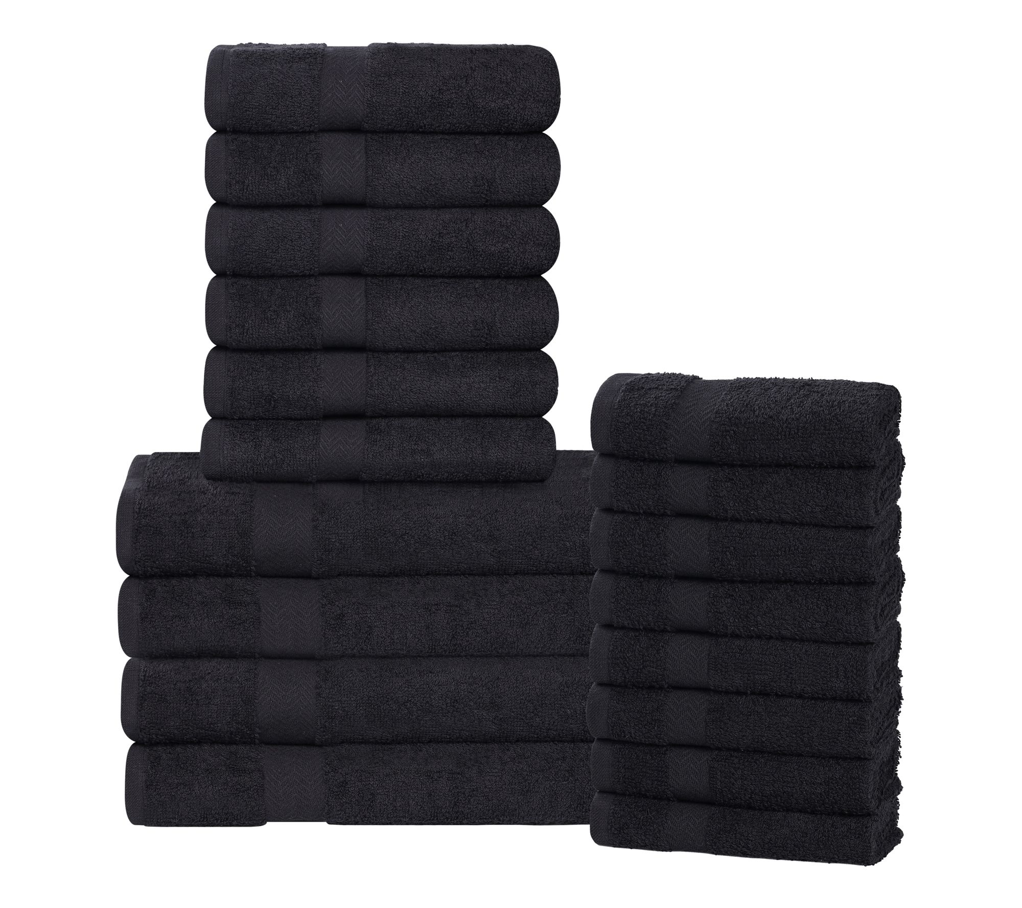 Superior Cotton Absorbent 18-Piece Towel Set