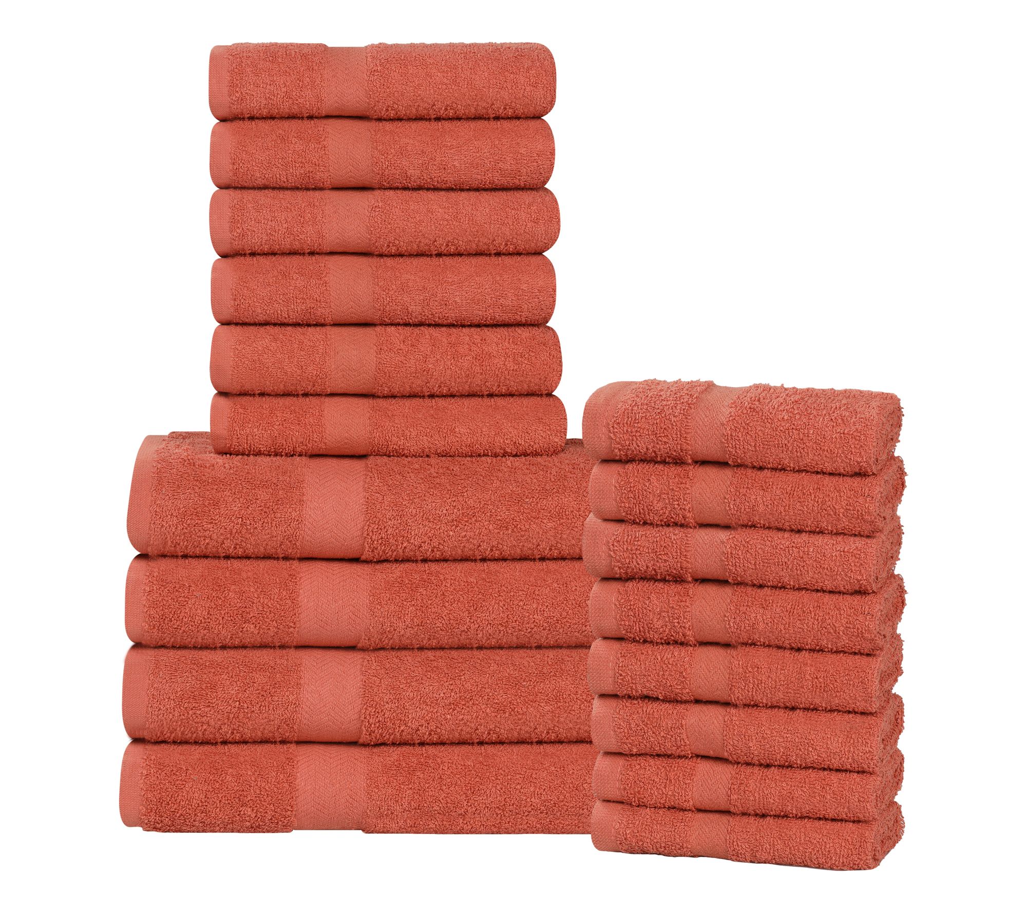 Superior Cotton Absorbent 18-Piece Towel Set