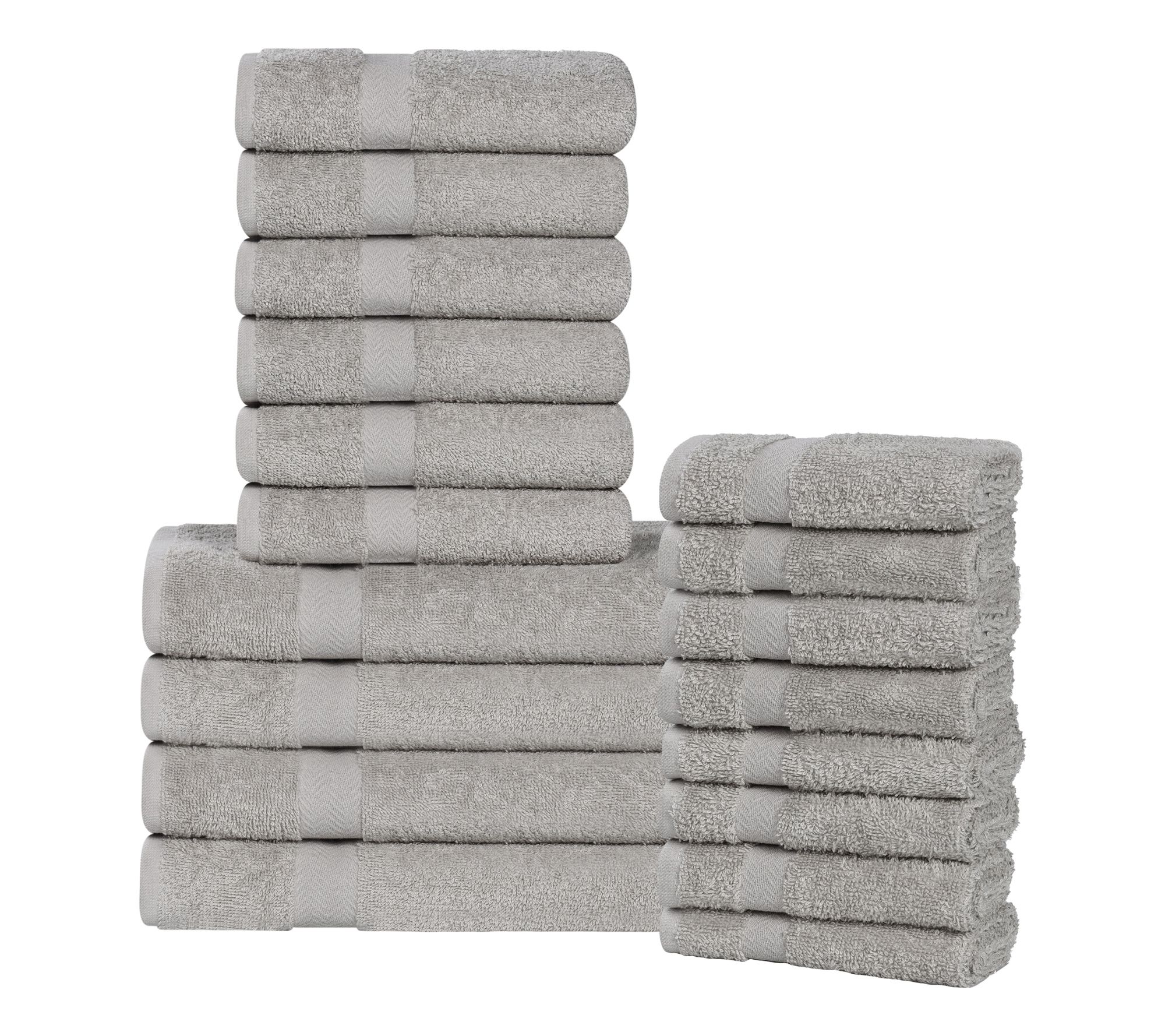 Superior Cotton Absorbent 18-Piece Towel Set