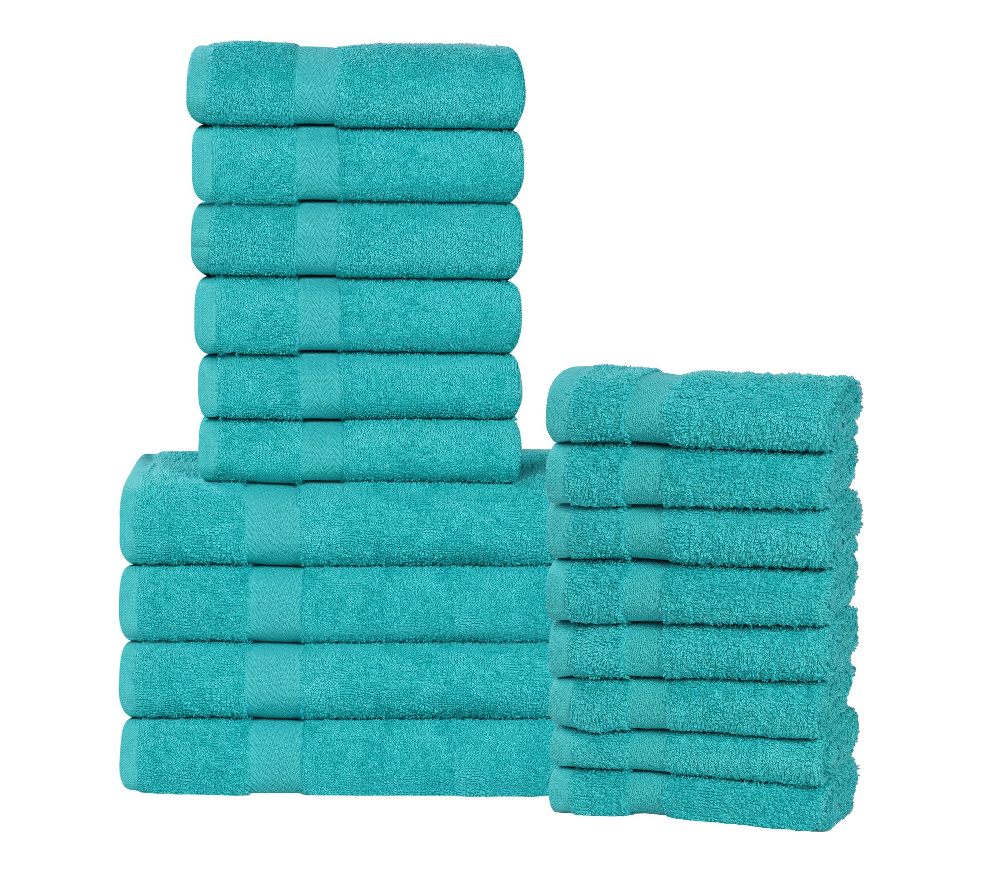 Superior Cotton Absorbent 18-Piece Towel Set