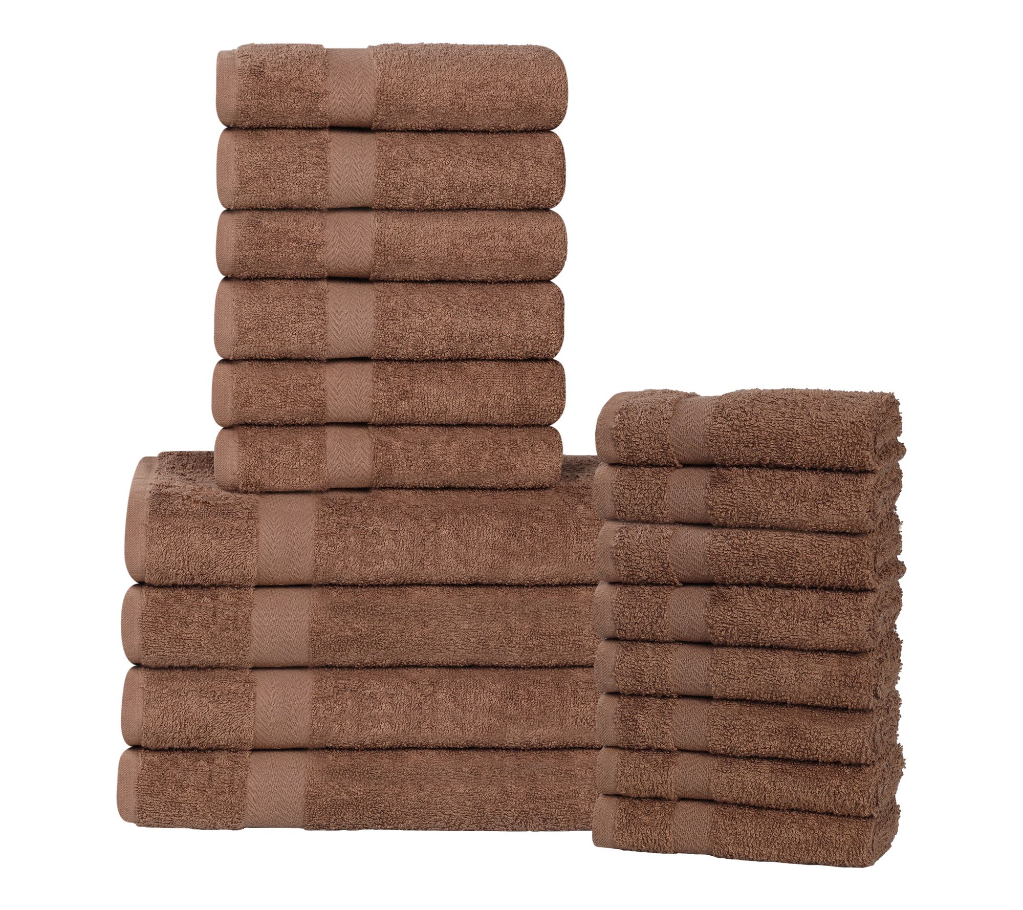 Superior Cotton Absorbent 18-Piece Towel Set