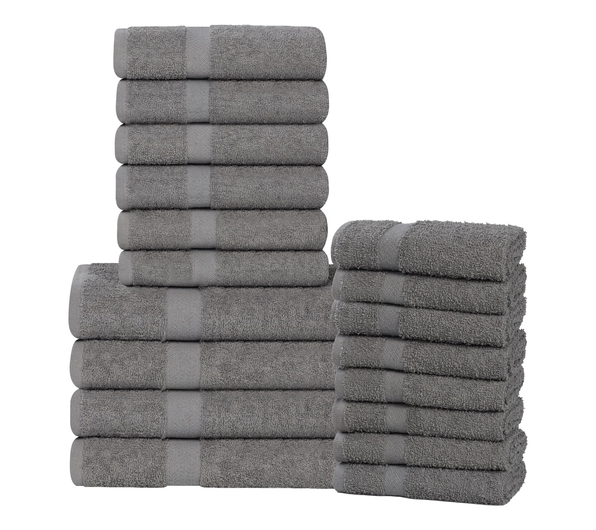 Superior Cotton Absorbent 18-Piece Towel Set