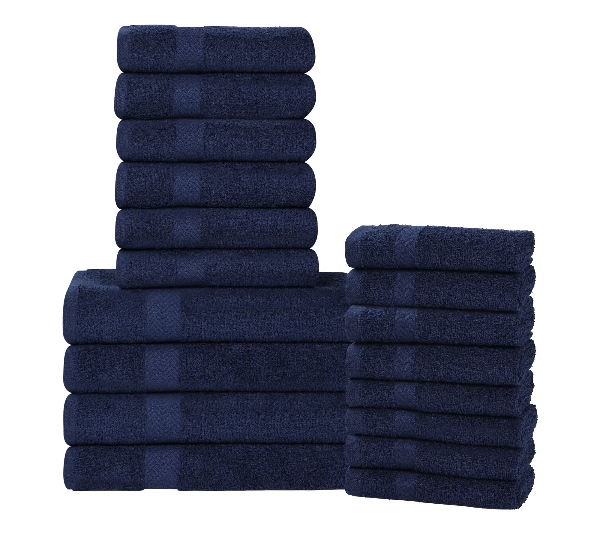 Superior Cotton Absorbent 18-Piece Towel Set