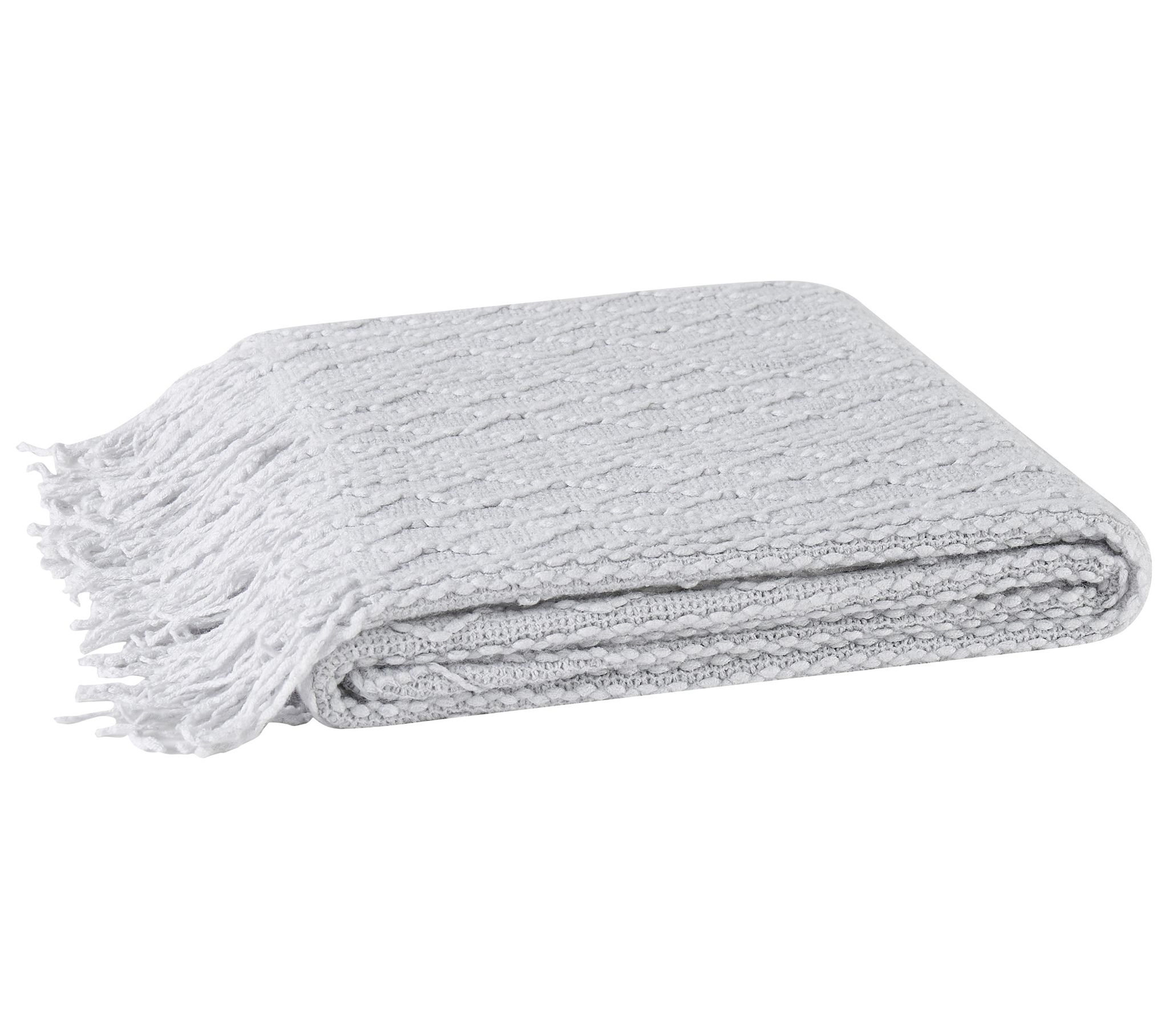 Brooklyn Loom Woven Texture Solid Throw