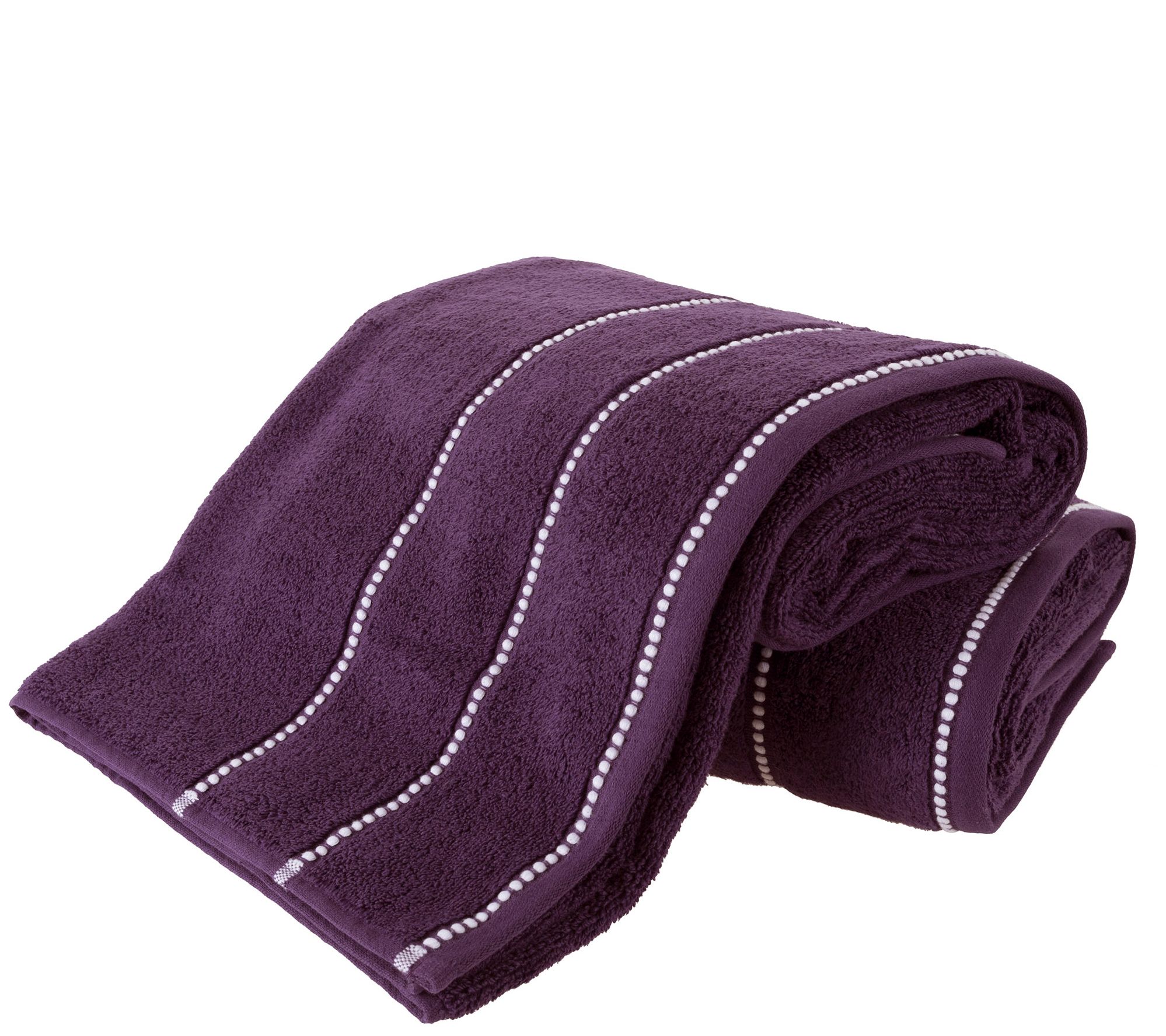 Lavish Home 2-Piece Zero Twist Cotton Towel Set