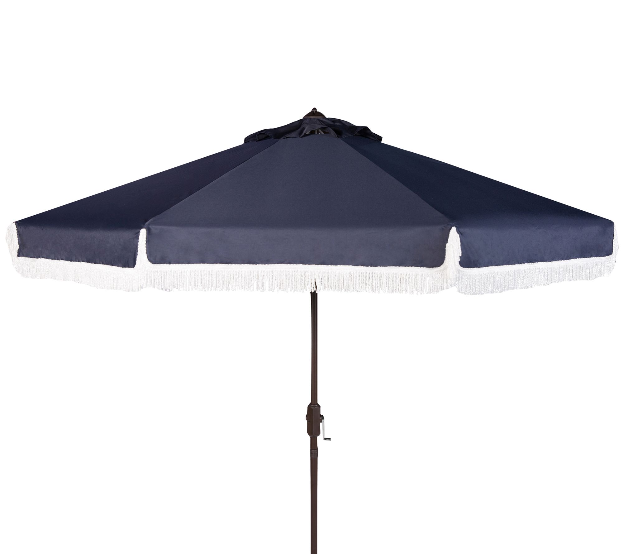 Safavieh Milan Fringe 9' Tilt Umbrella
