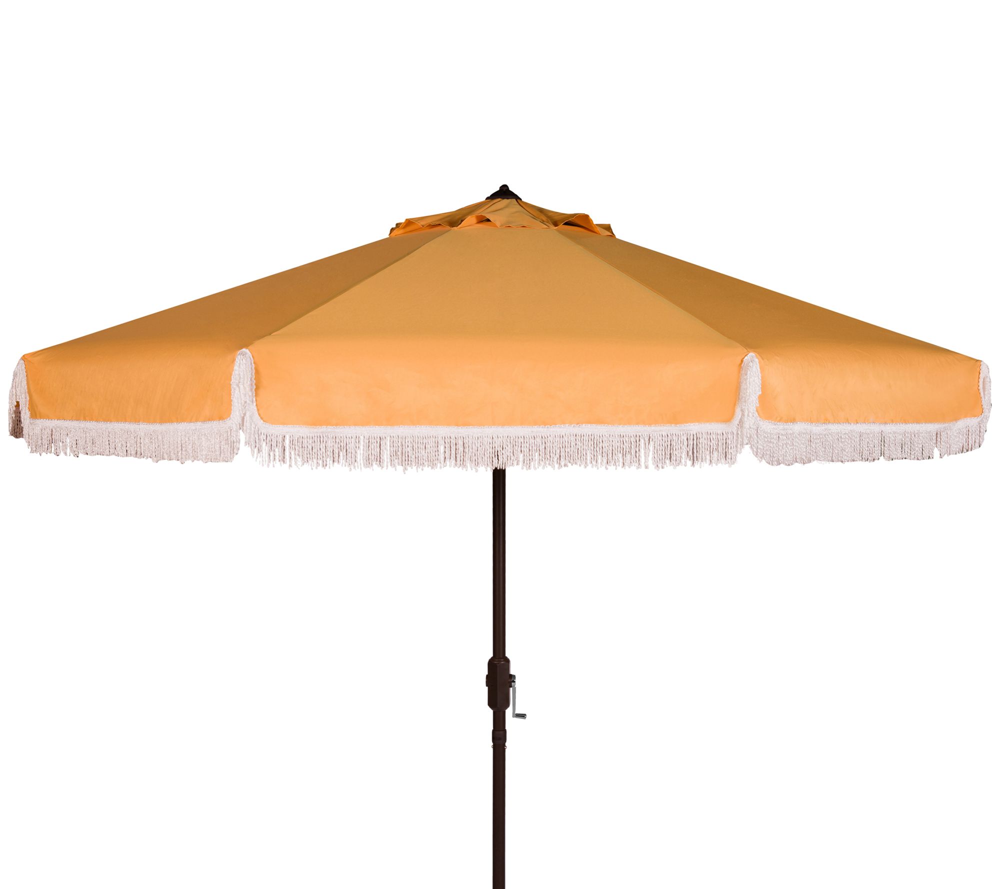 Safavieh Milan Fringe 9' Tilt Umbrella