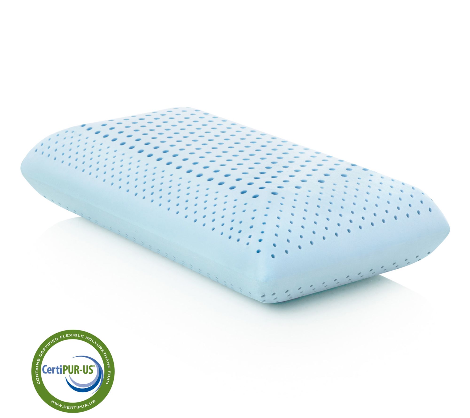 Z Zoned Dough GelInfused Memory Foam Pillow King High Loft