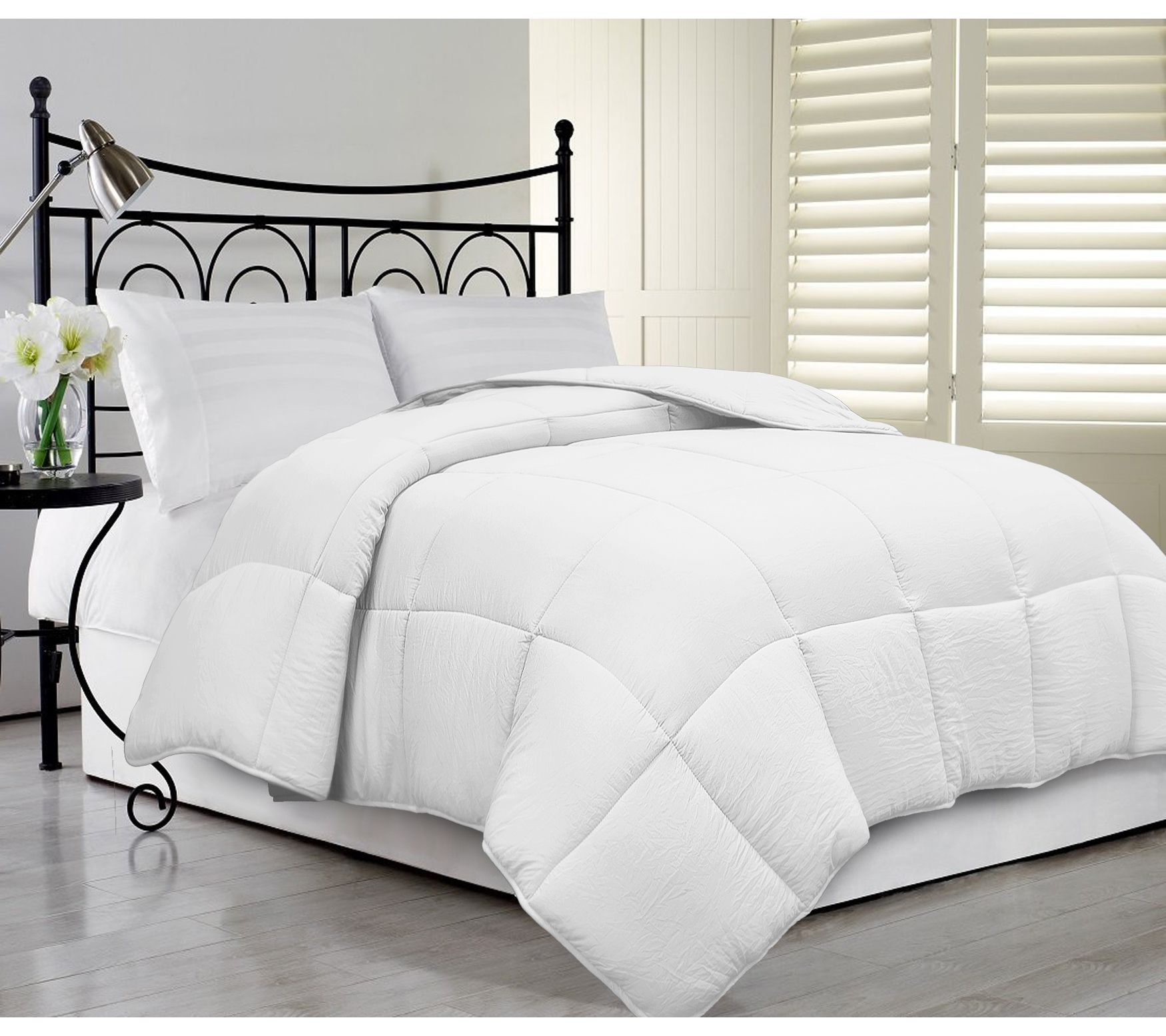 Microfiber Oversized Down Alternative Twin Comforter