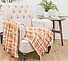 Dunmore Plaid Woven 50" x 60" Throw Blanket byValerie, 2 of 3