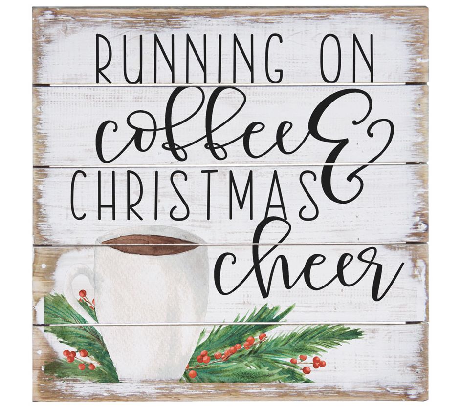 Coffee & Christmas Pallet Petite By Sincere Surroundings