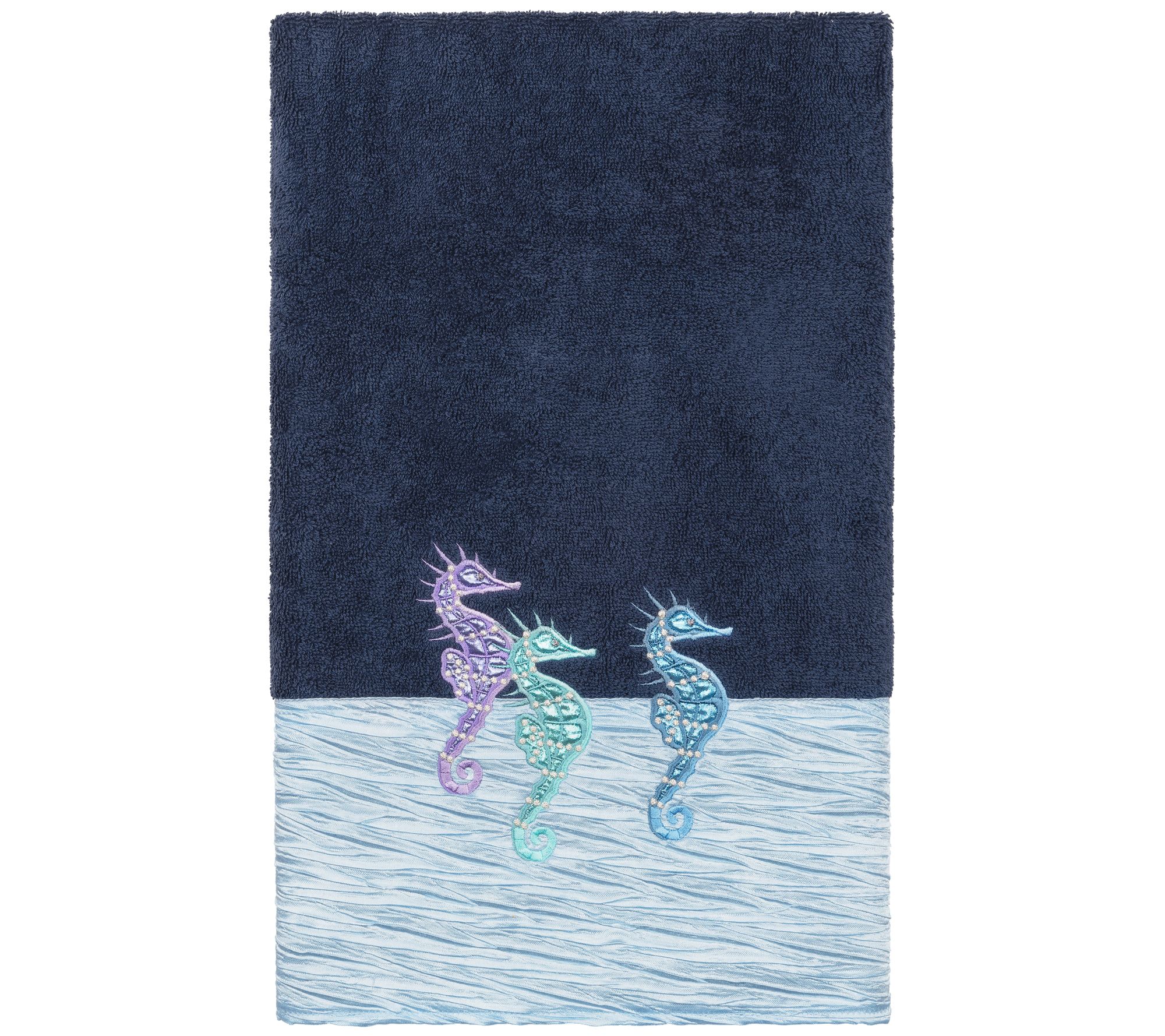 Linum Home Textiles Sofia Embellished Bath Towel