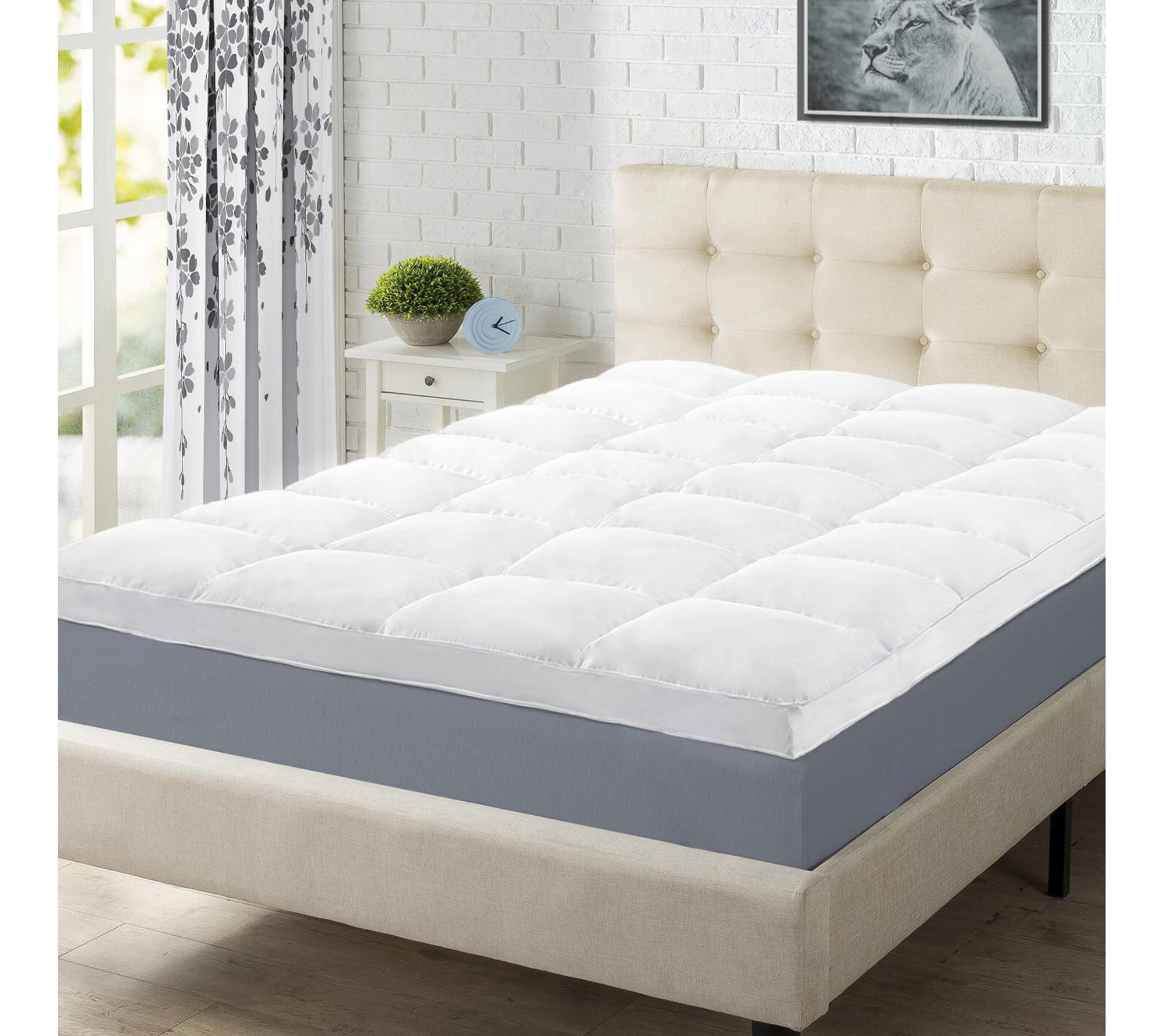 Superior Down Alternative Hypoallergenic Mattress Topper, Full