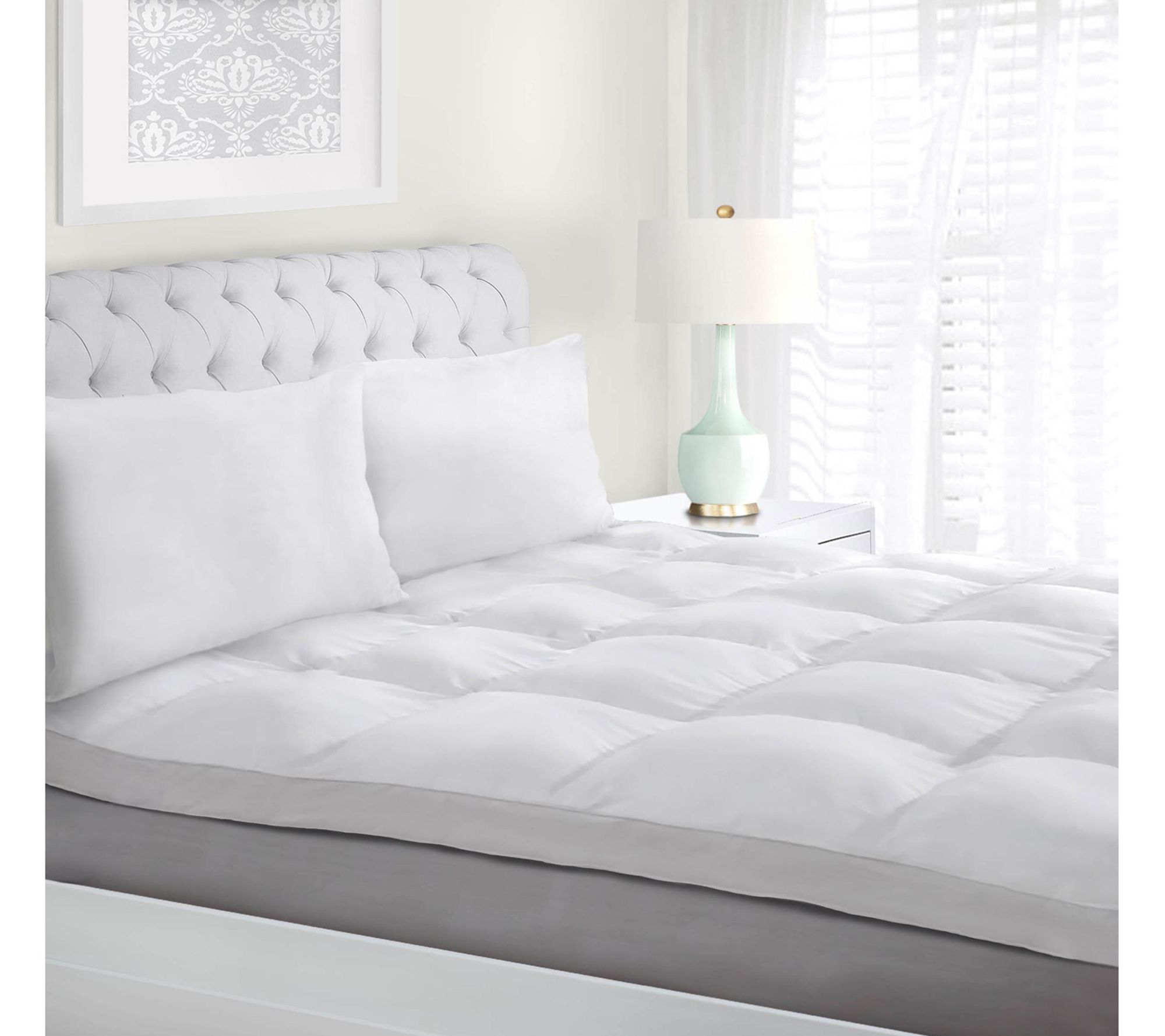 Superior Down Alternative Hypoallergenic Mattress Topper, Full