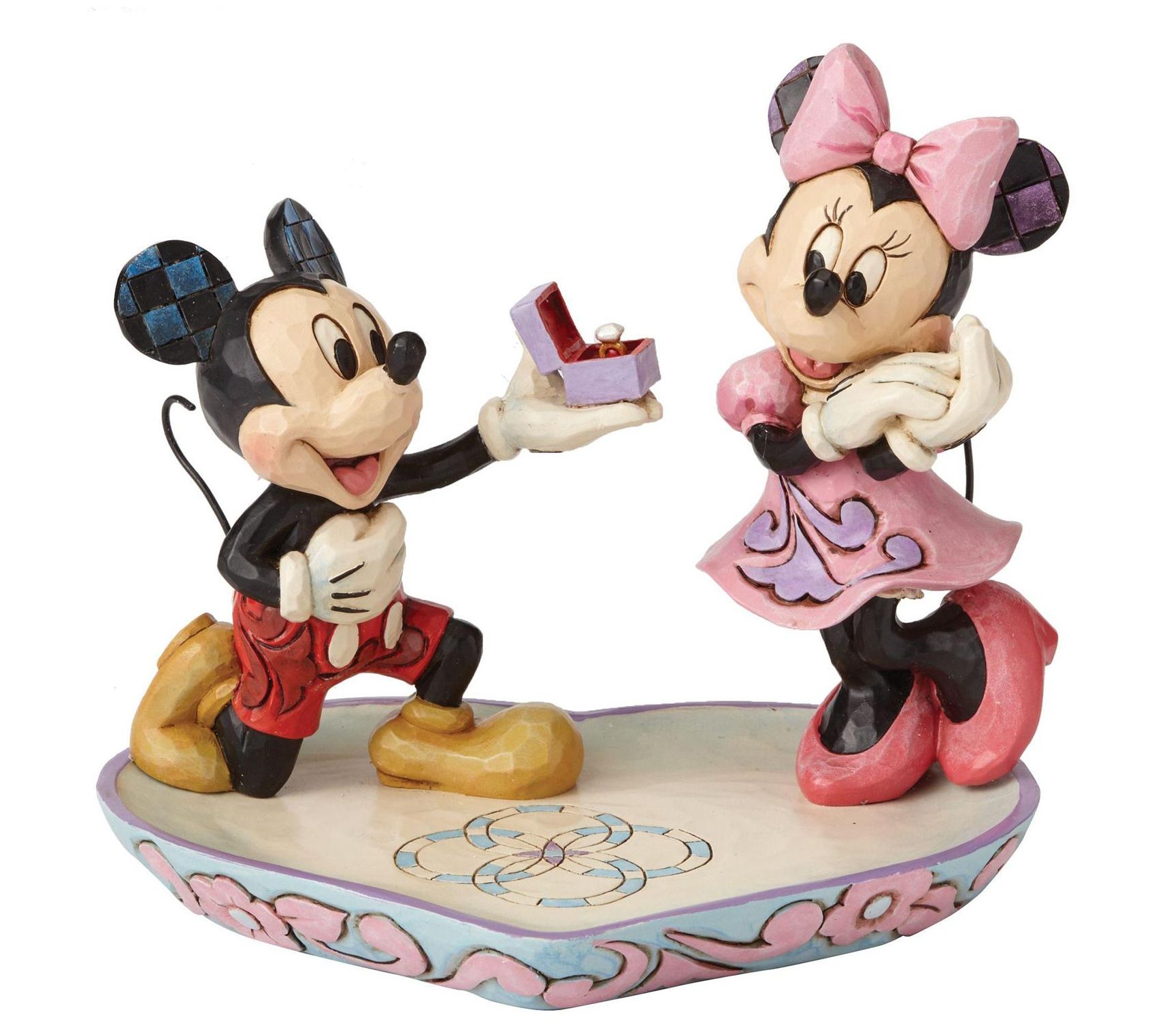 Enesco Disney Traditions Mickey & Minnie Ring Dish