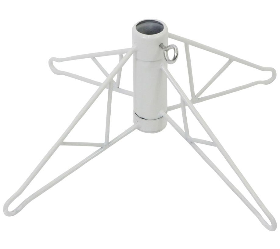 Vickerman 21" White Folding Metal Tree Stand fo r 6.5'7.5'