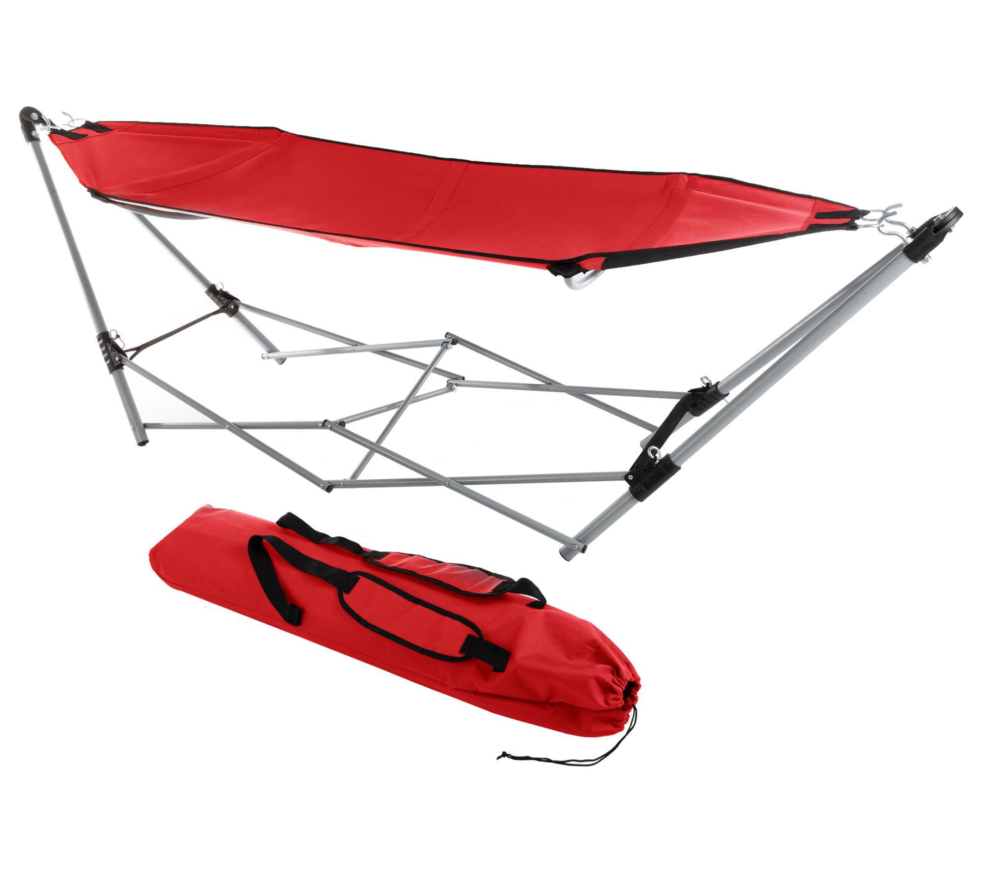 Lavish Home Portable Hammock with Stand and Carry Bag