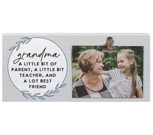Sincere Surroundings 12" Little Bit Parents Picture Clip