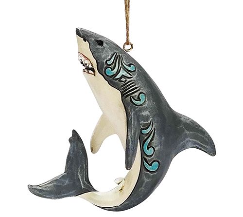 Jim Shore Animal Planet Great White Shark Ornament