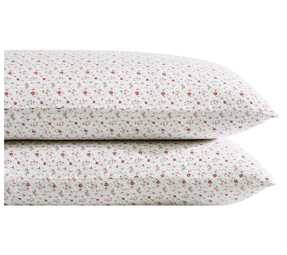 Laura Ashley Evie Pink Standard Sham Pillowcase