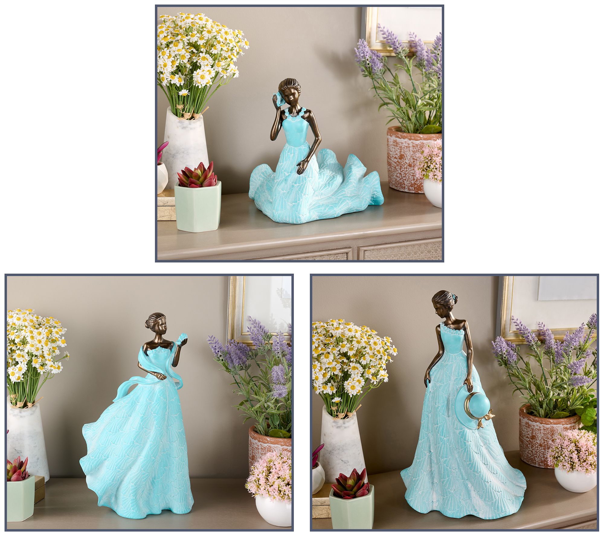 Indoor/Outdoor Seaside Maiden Figure by Valerie