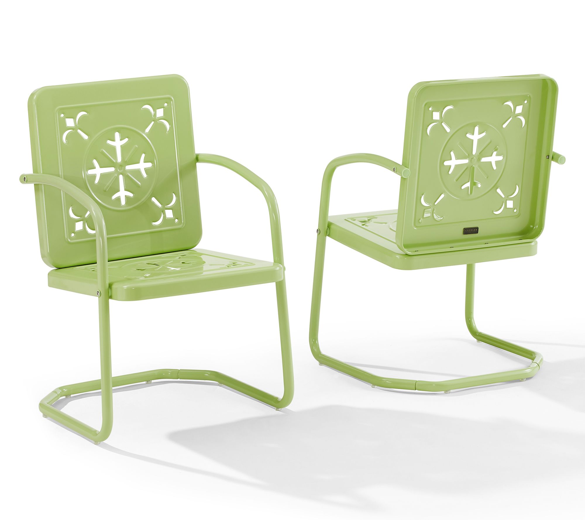 Crosley Azalea 2-Piece Retro Outdoor Chair Set