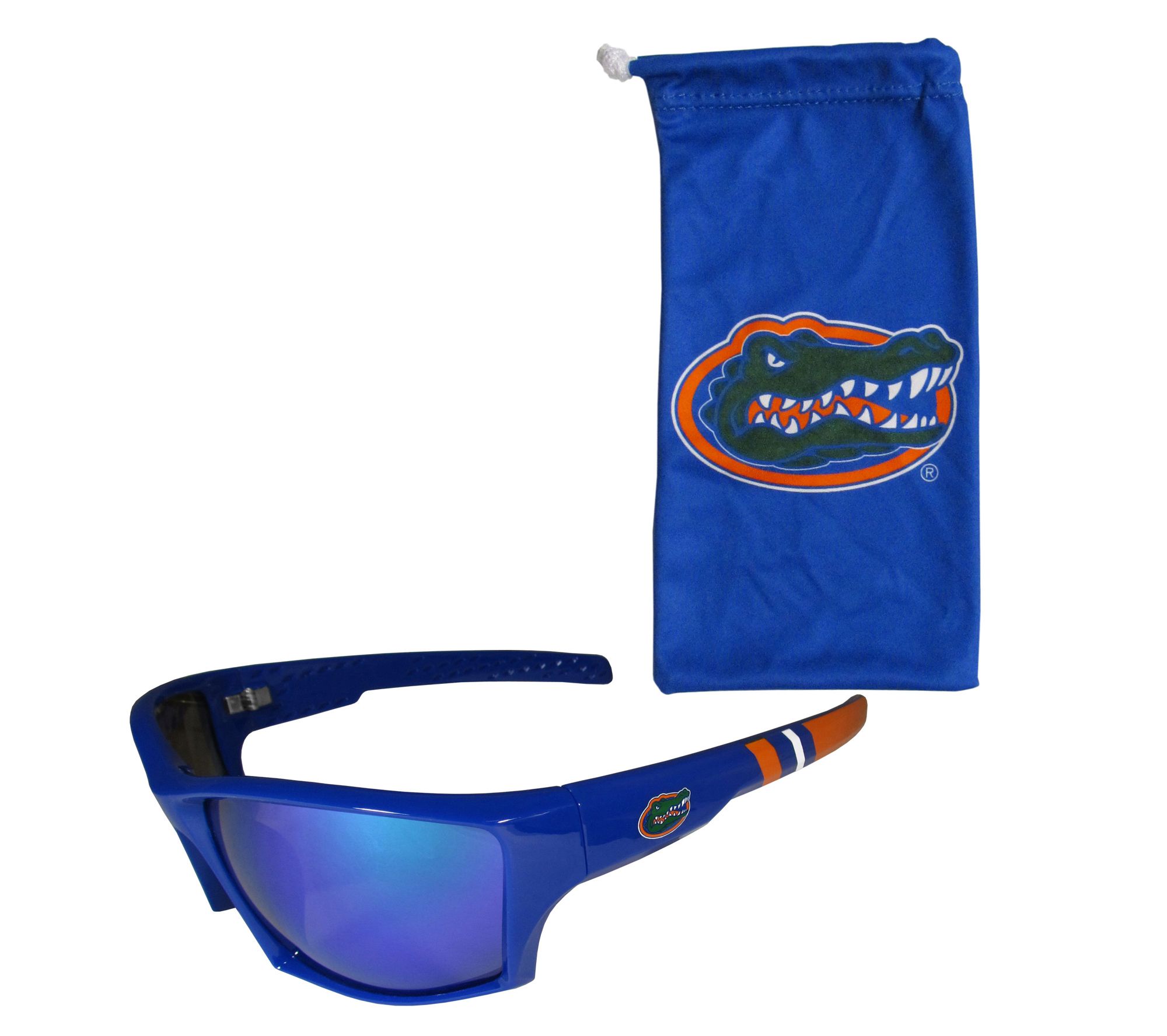 Siskiyou Sports College Edge Wrap Sunglass andBag Set