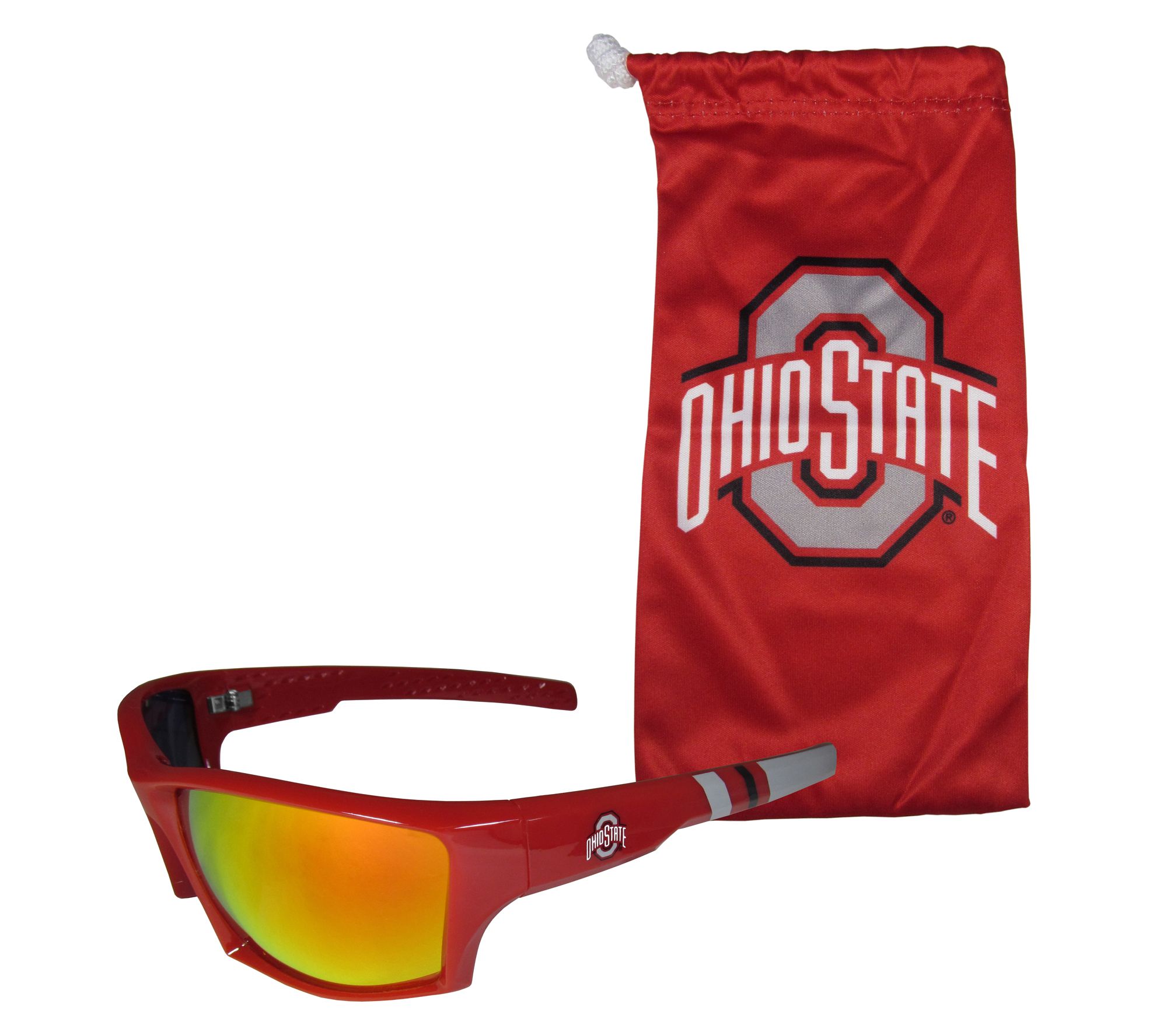 Siskiyou Sports College Edge Wrap Sunglass and Bag Set