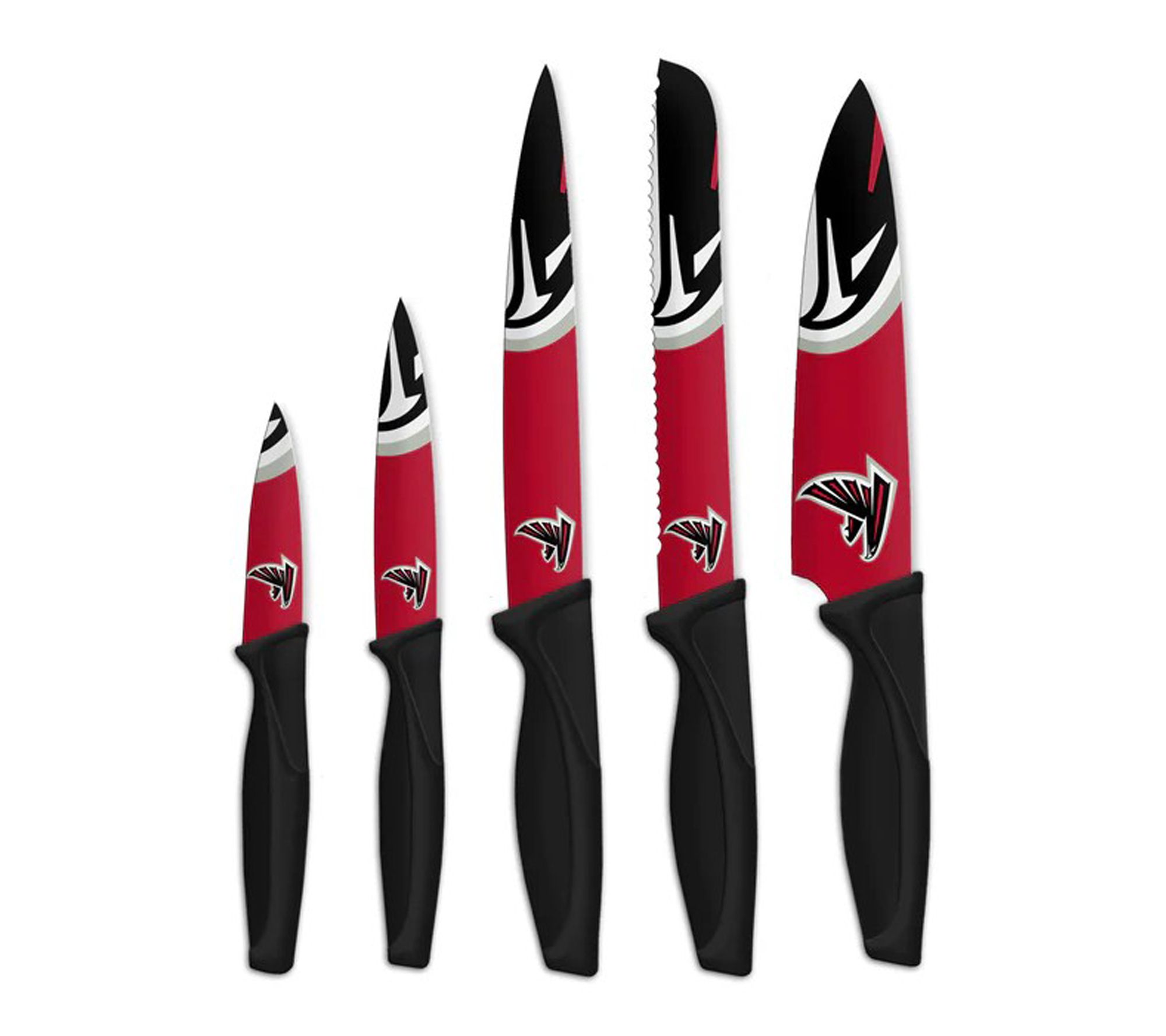Inglasco, Inc. NFL 5-Piece Kitchen Knife Set