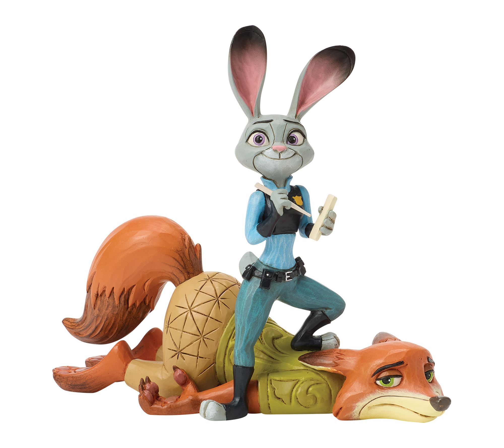 Jim Shore Disney Traditions Judy & Nick Figurine 4.7in H