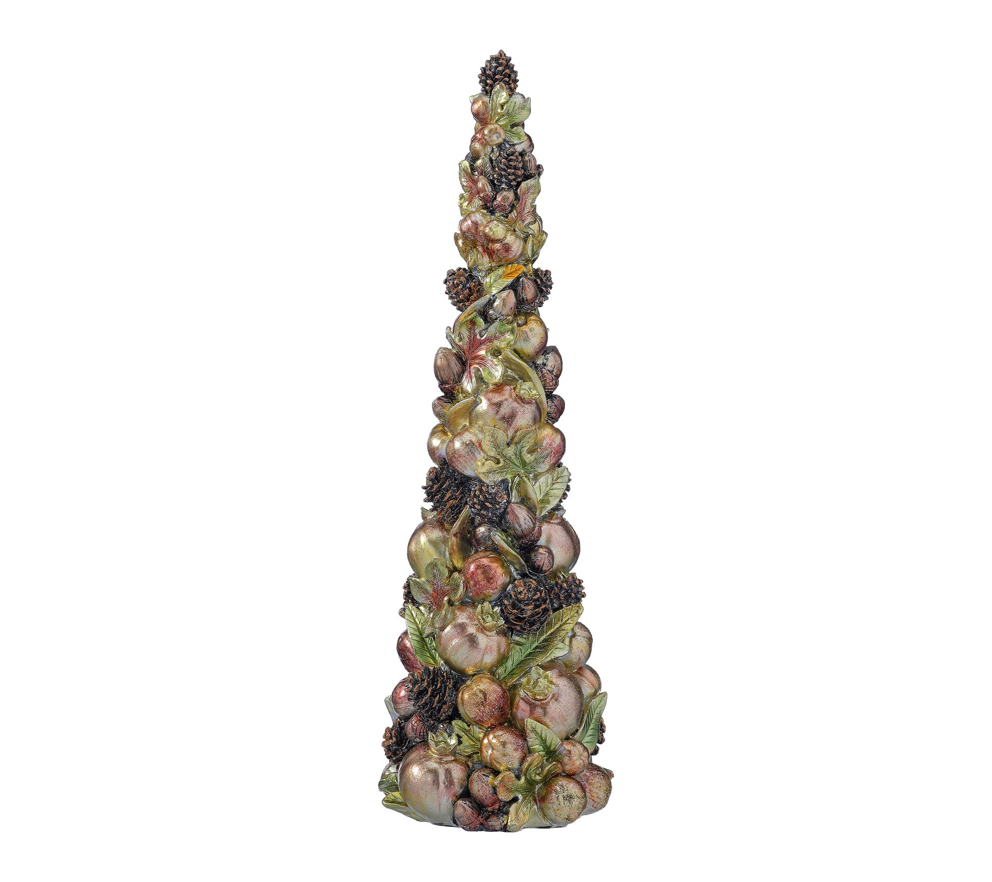 14.5" Resin Fruited Tree by Valerie