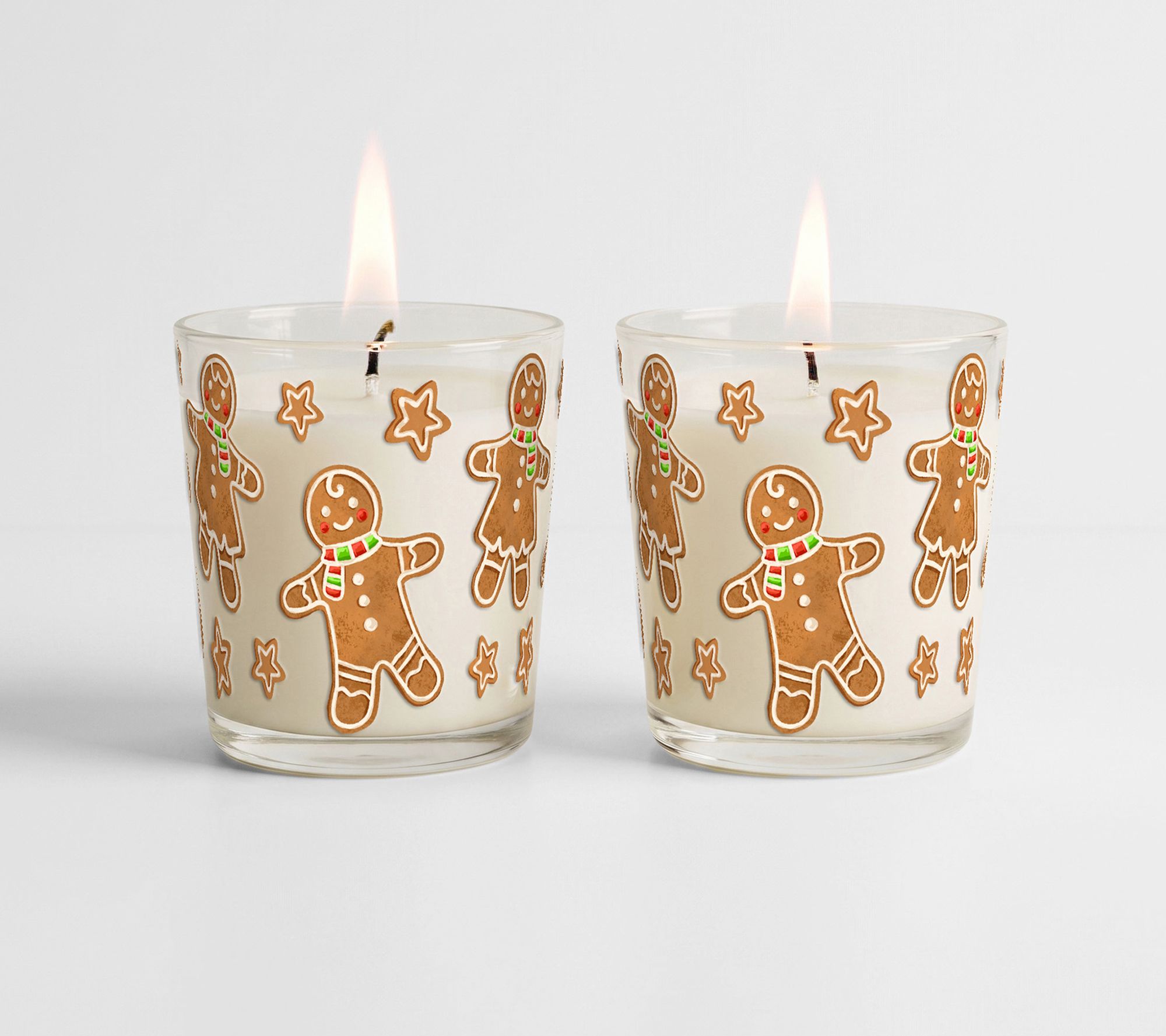 Courtside Market Gingerbread Folks - 9.6oz Candle 2 Piece