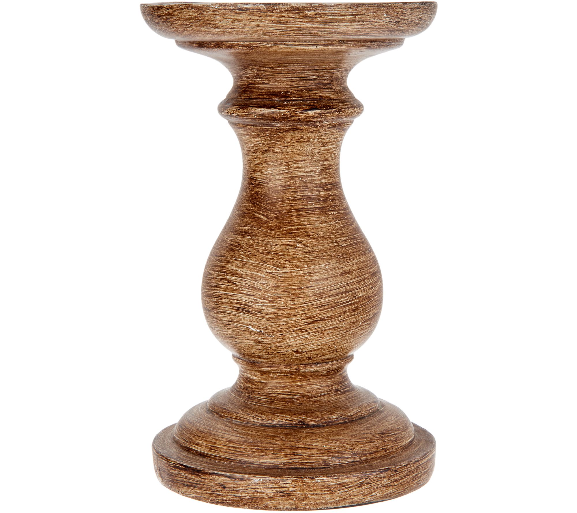 "As Is" Set of (2) 8" Candle Holder Pedestals by Valerie