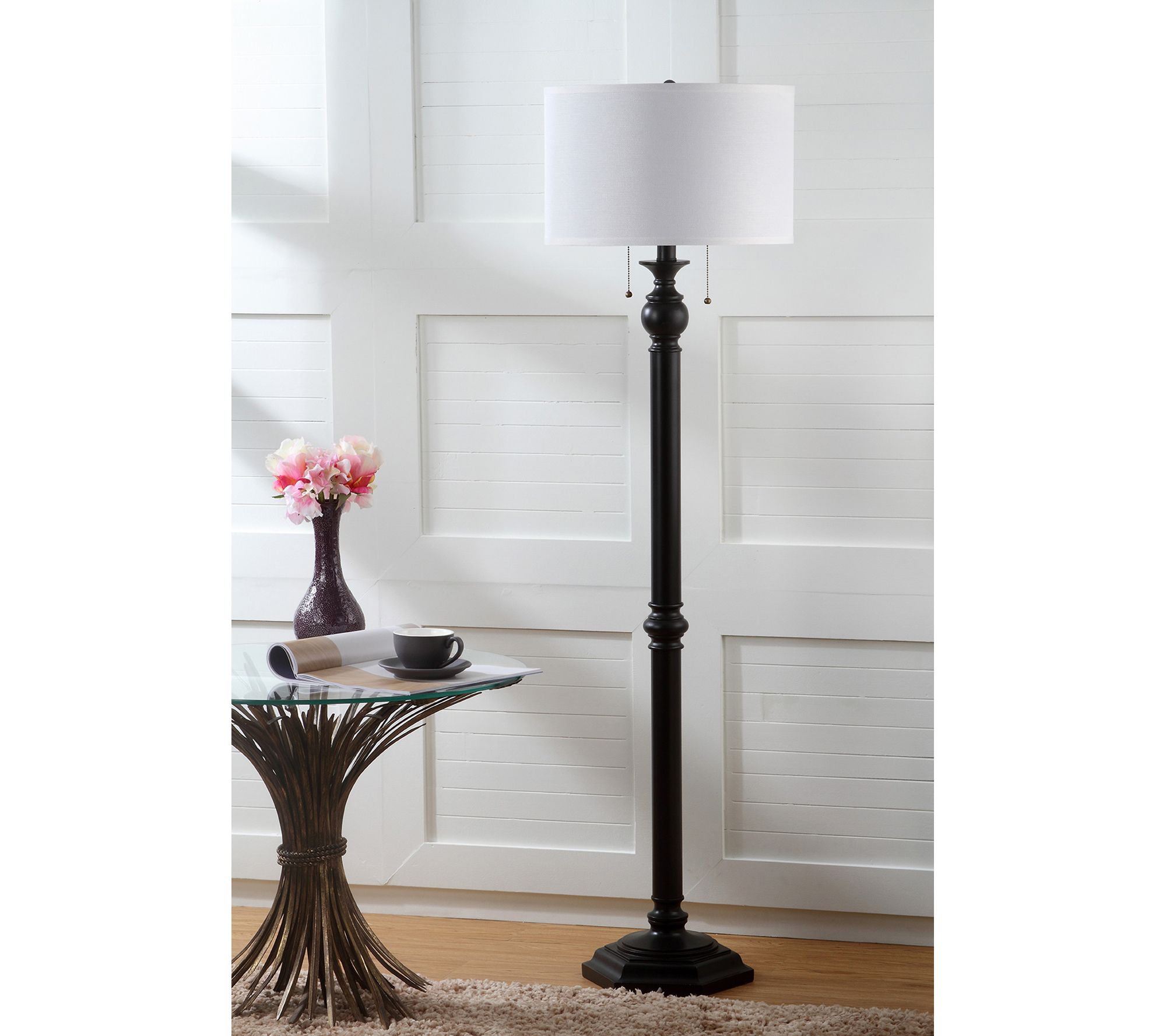 Safavieh Jessie 58.75" Floor Lamp - QVC.com