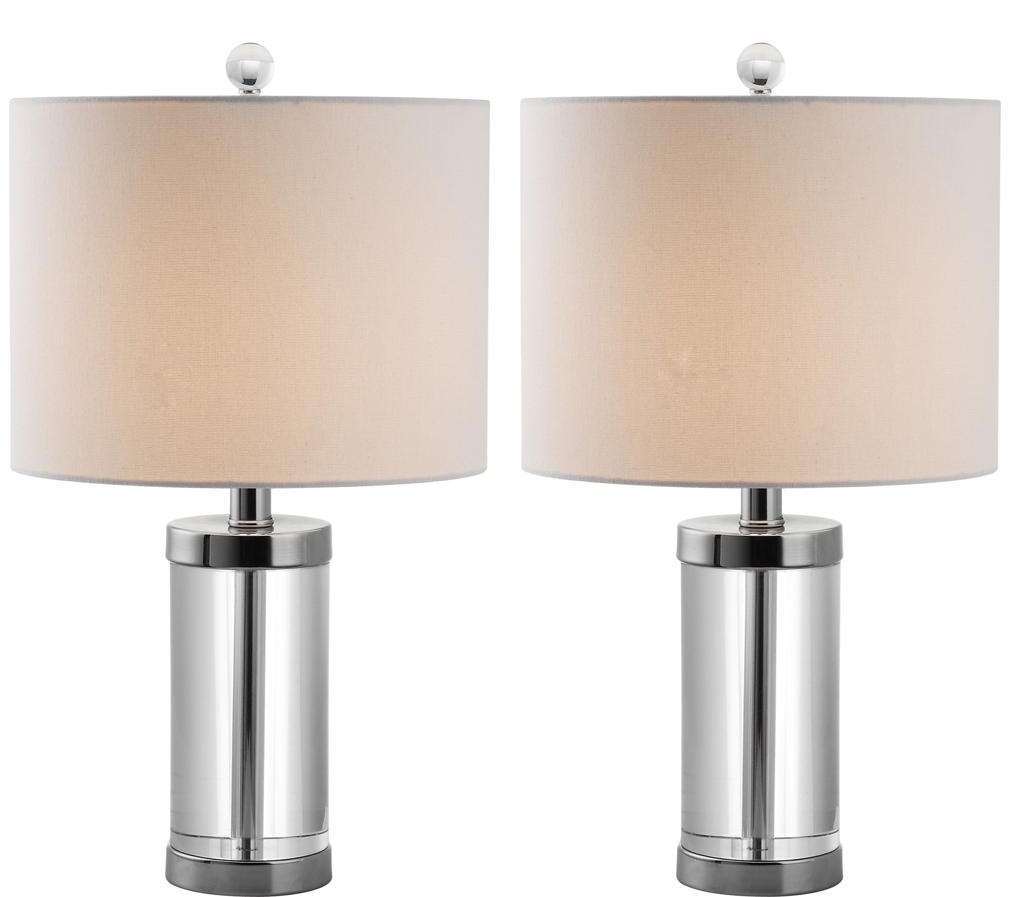 Safavieh Set of 2 Laurie Crystal Table Lamps - QVC.com