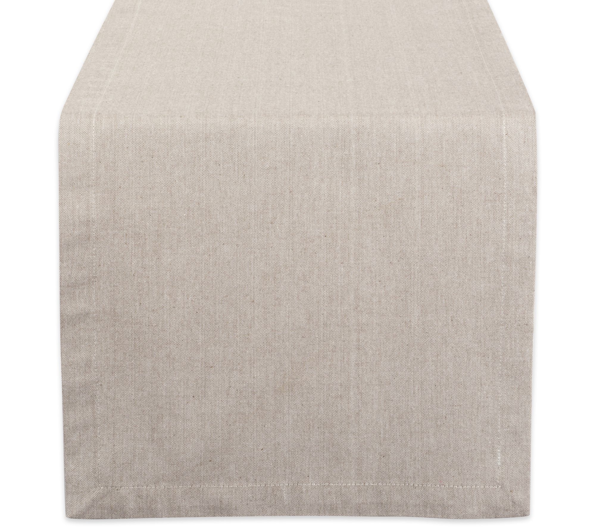 Design Imports Chambray Table Runner 14" x 108"