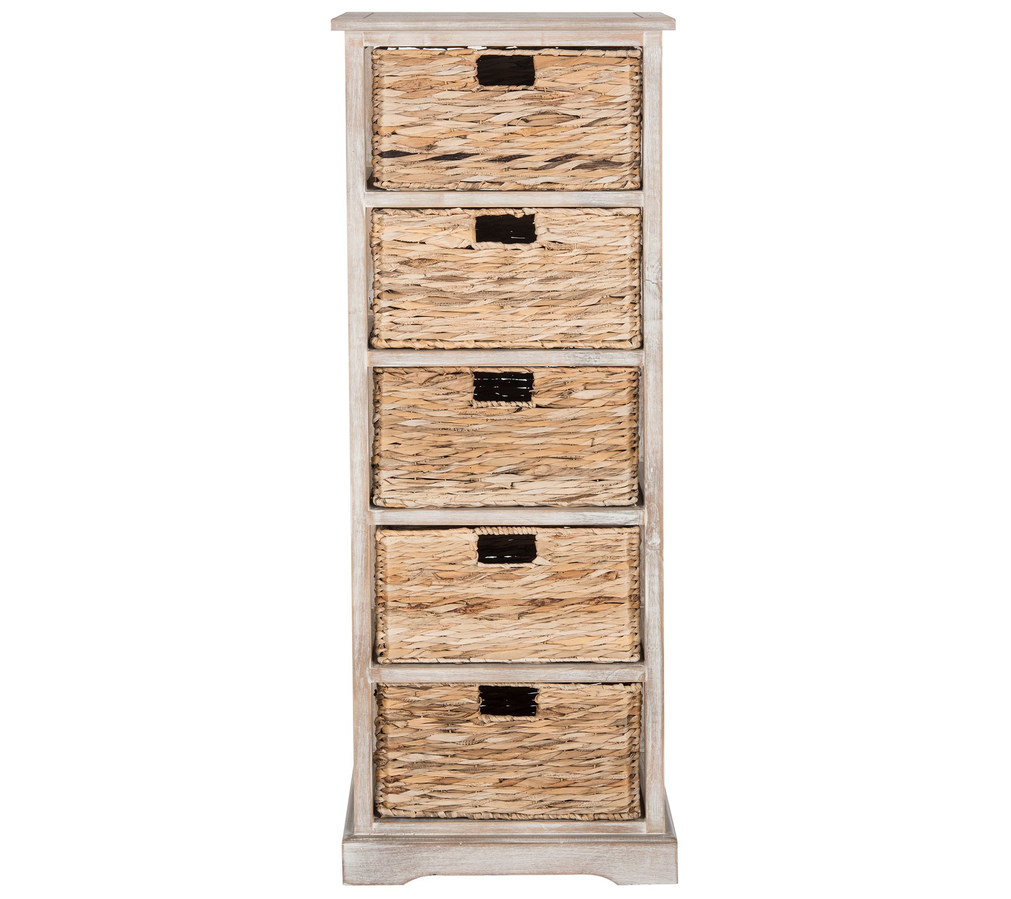 Safavieh Vedette Five-Wicker Basket Storage Tower