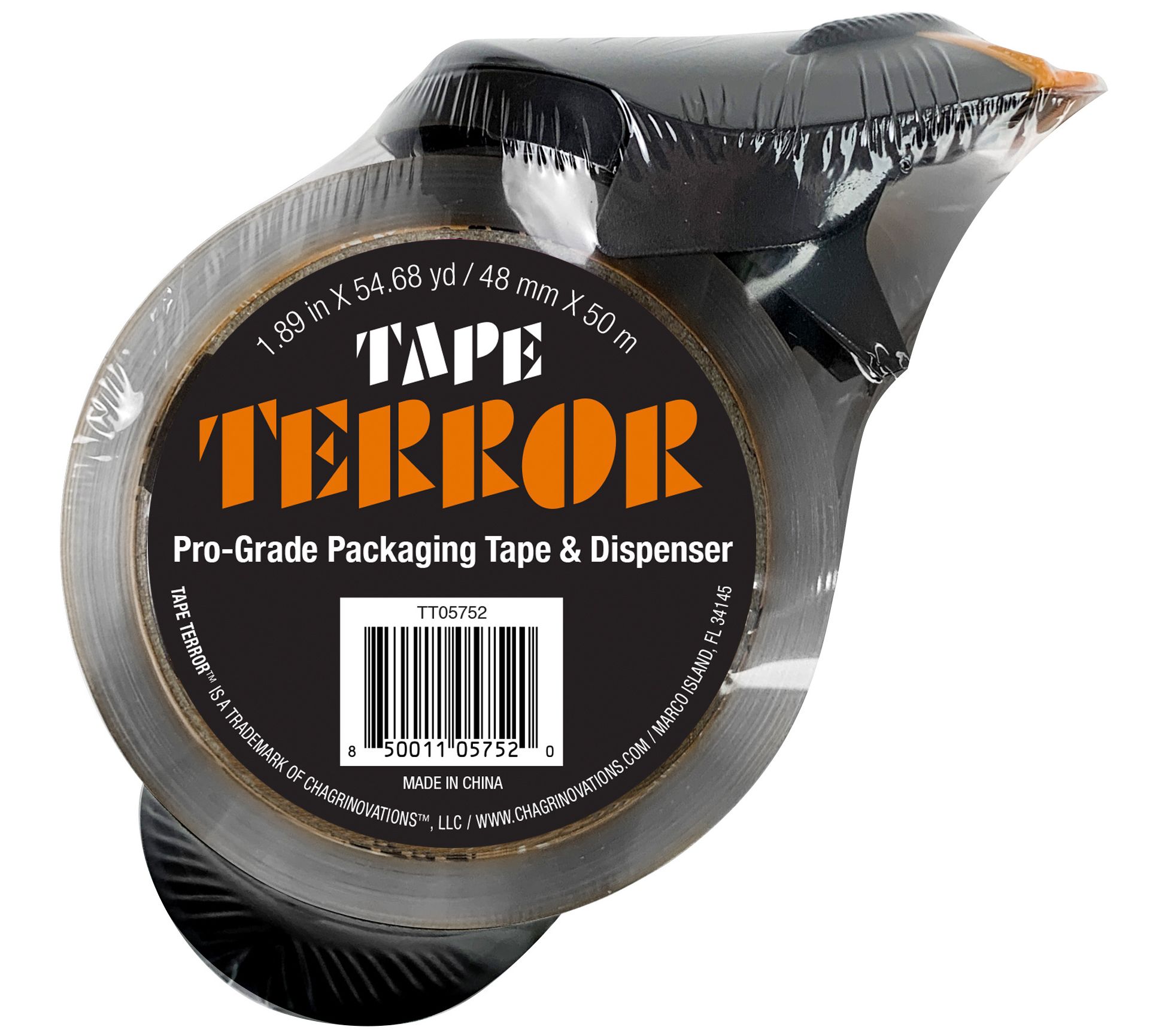Tape Terror Dispenser with Pro-Grade Tape